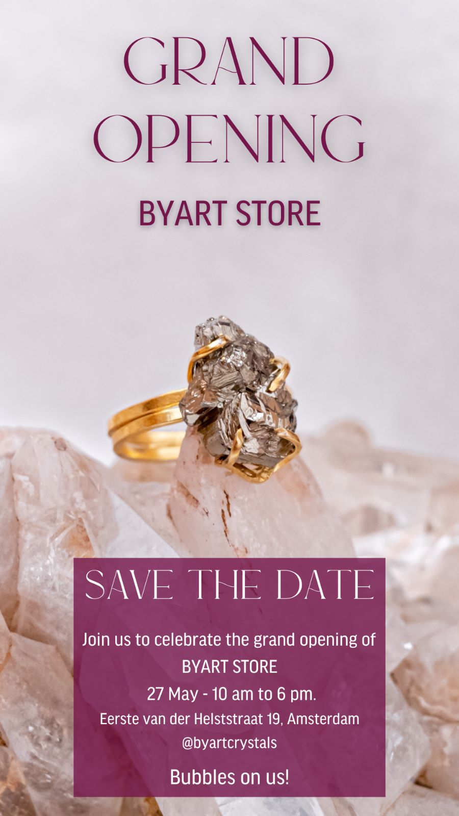 Grand Opening New BYART Store