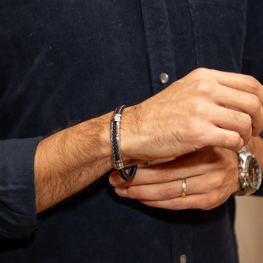 Male Bracelet Leather