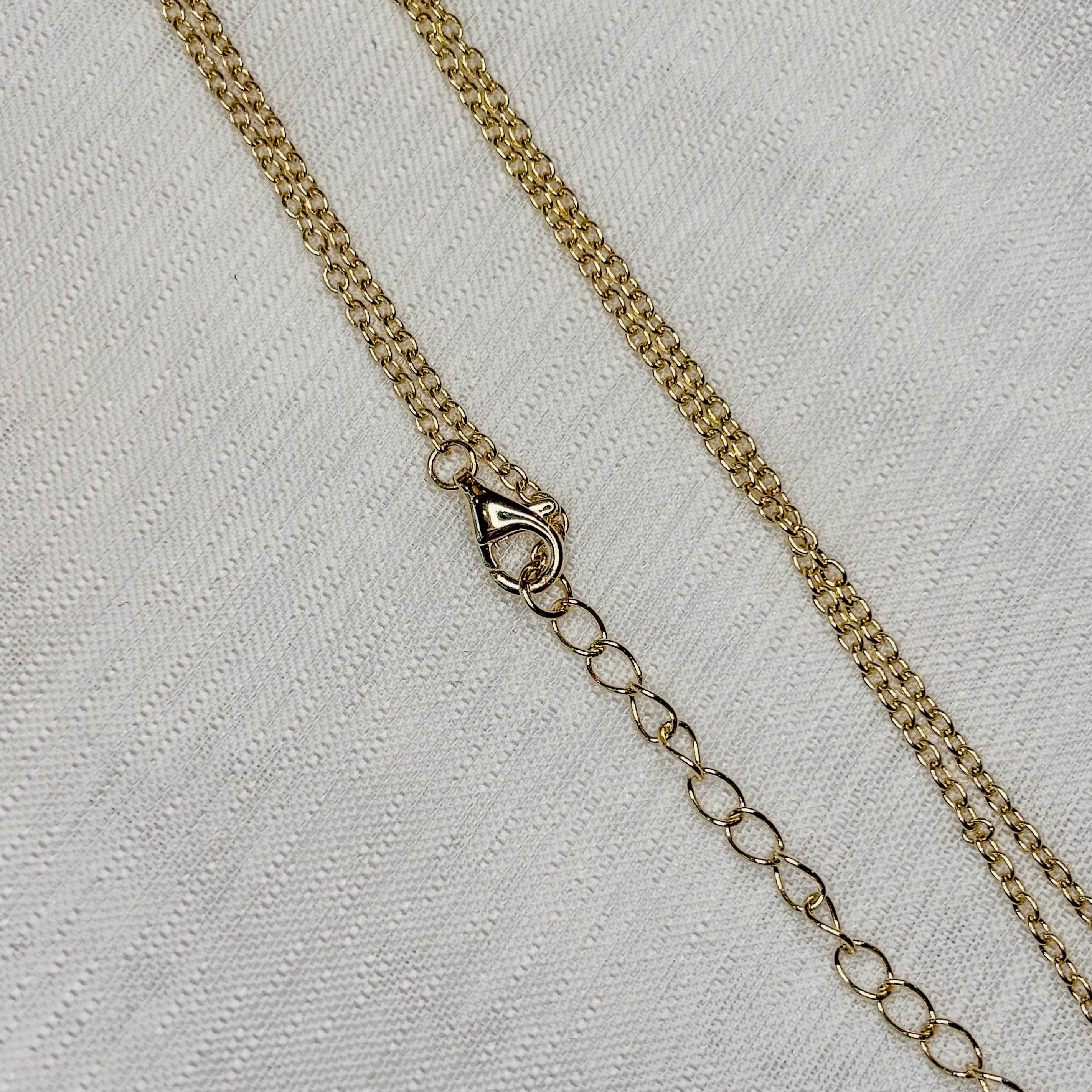Jade Oval Necklace - Vermeil and Sterling Silver Options
