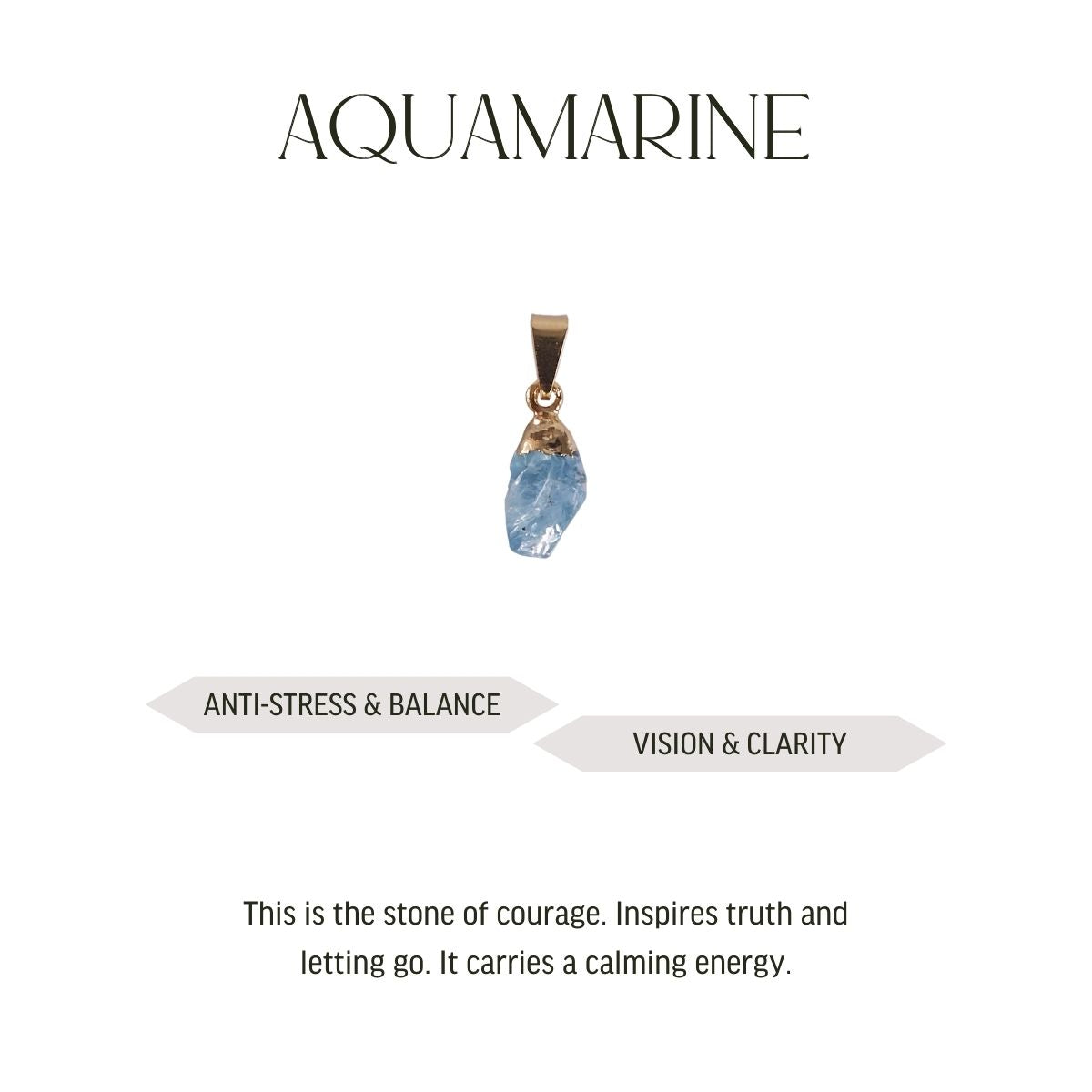 Mini Pendant Crystals - Gold Plated