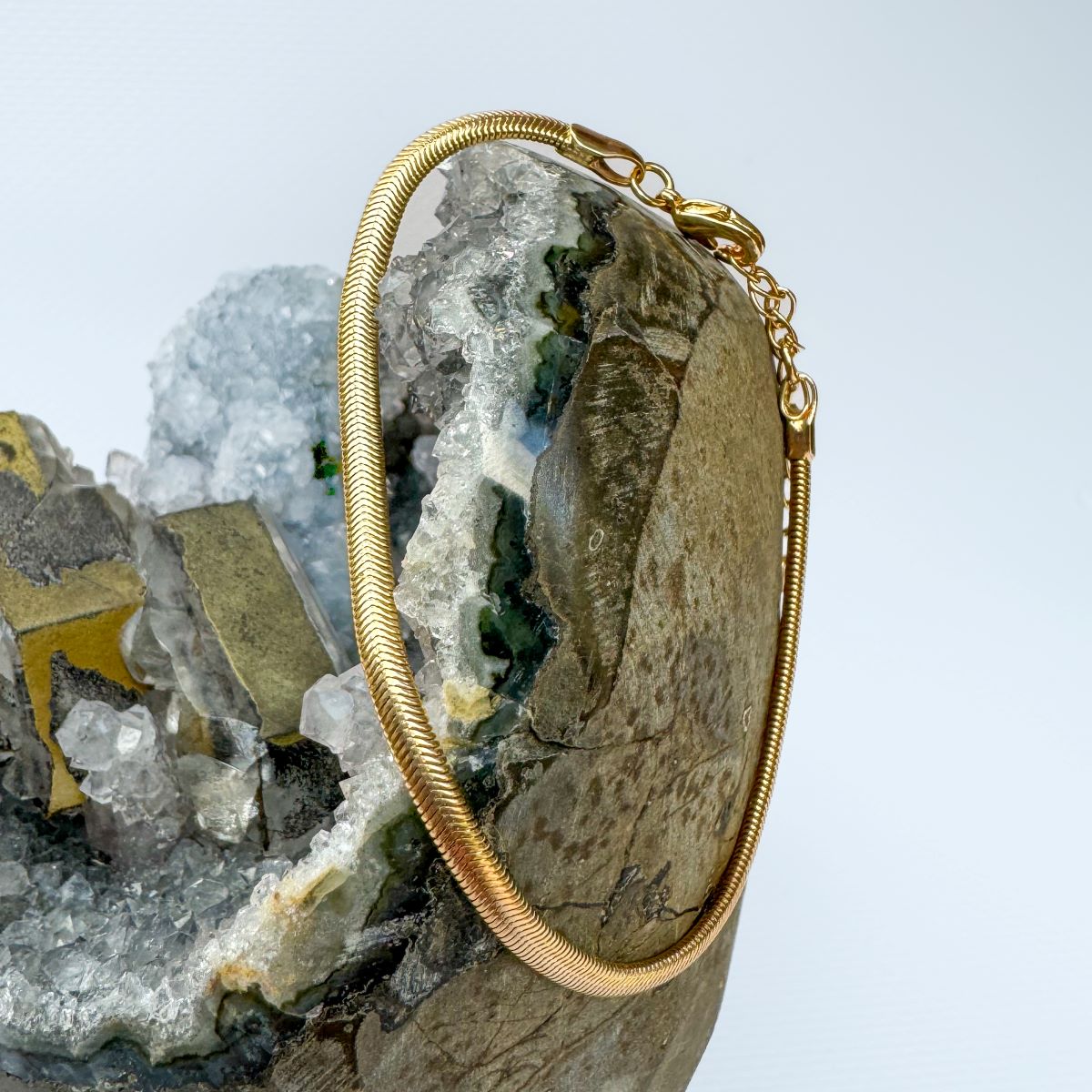 Snake Chain - Bracelet - Gold Plated