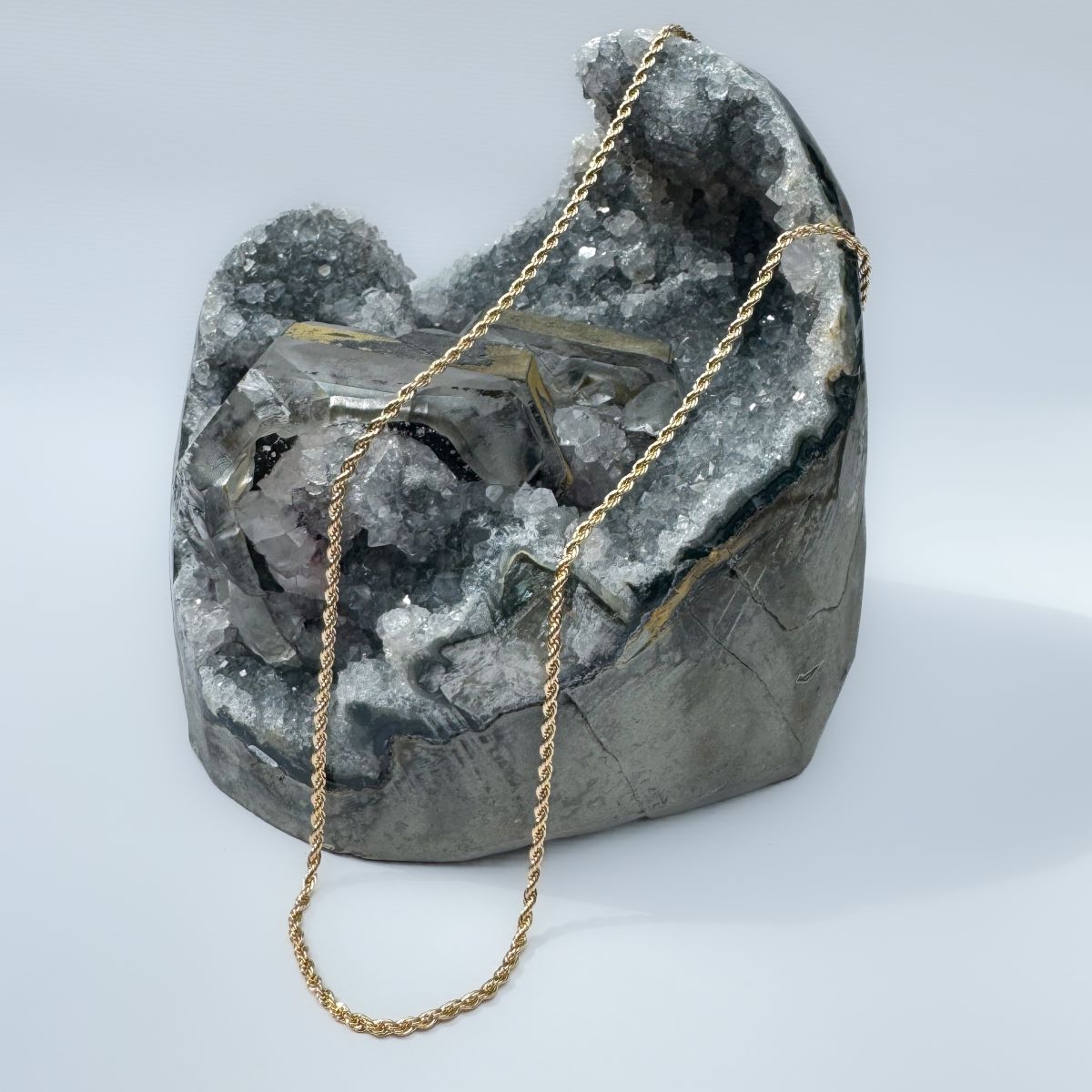 Rope Chain - Necklace - Gold Plated