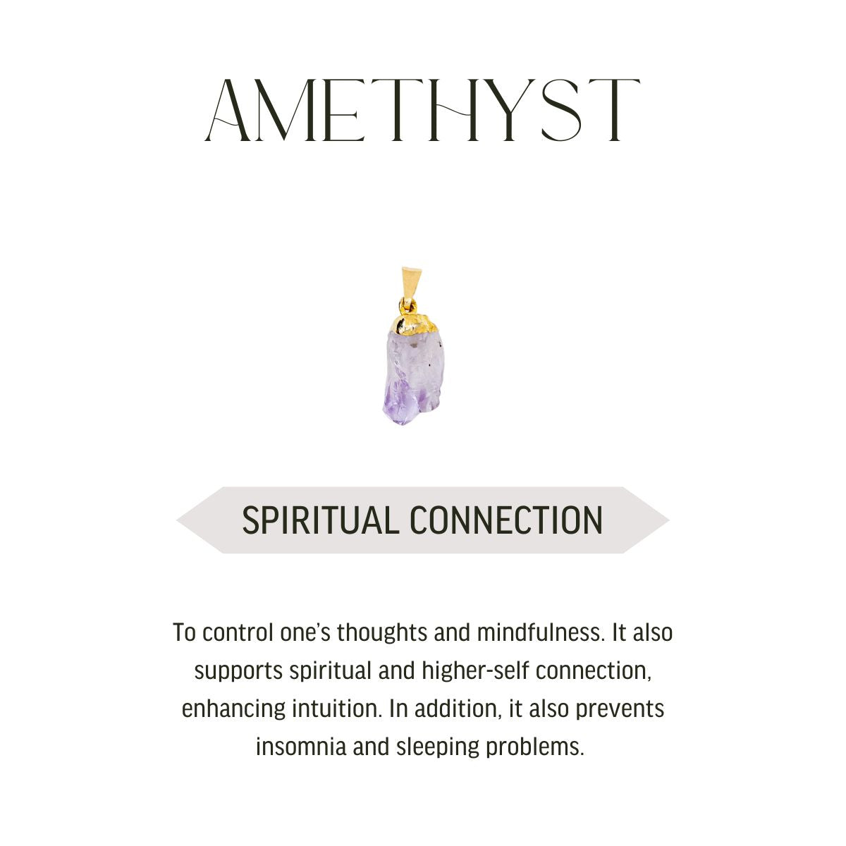 Mini Pendant Crystals - Gold Plated