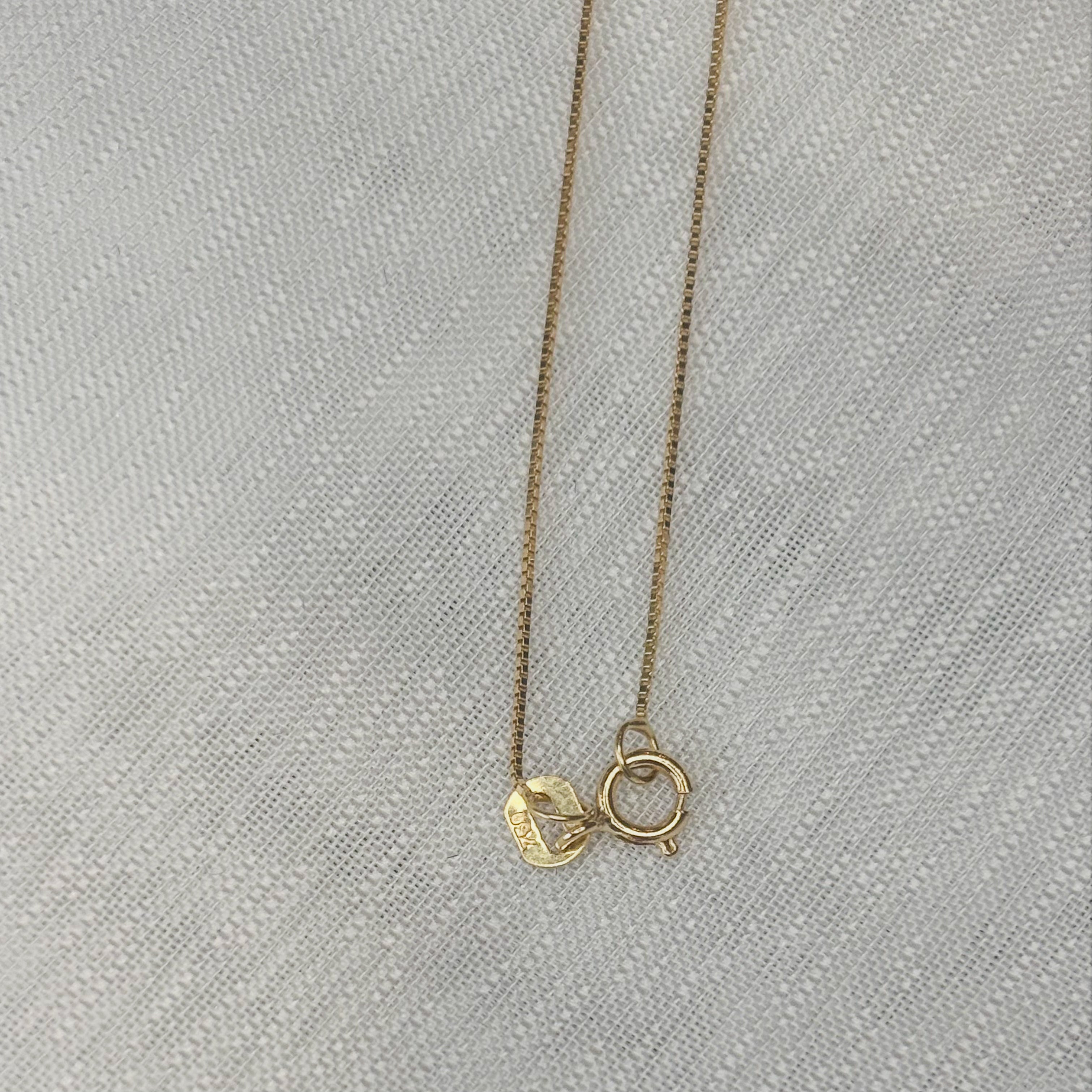 Necklace Chain 45 cm - 18k Solid Gold