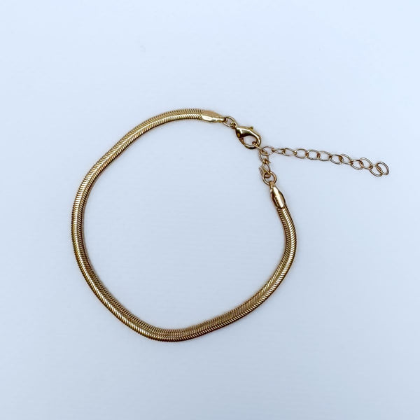 Snake Chain - Bracelet - Gold Plated