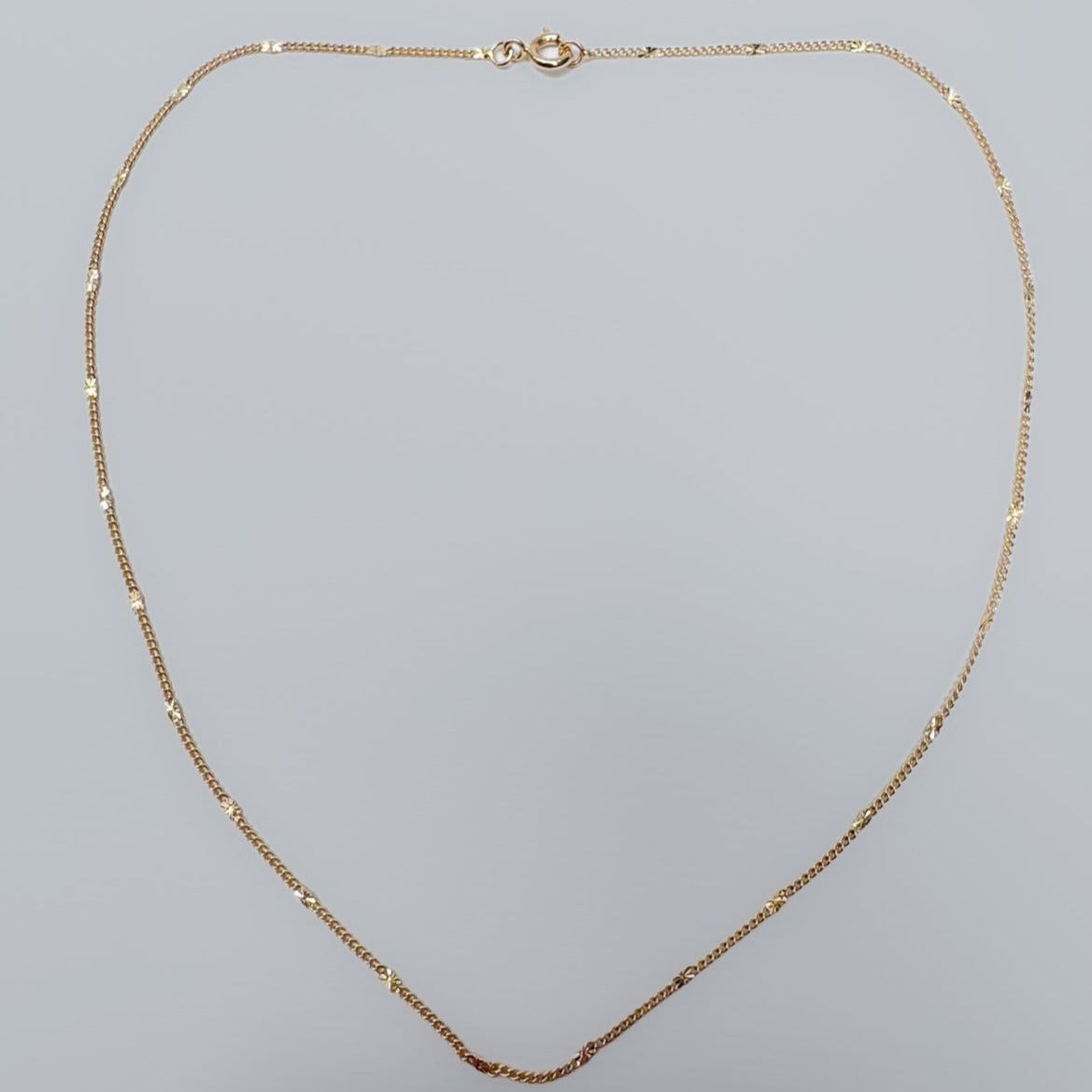 Shimmer Chain - Necklace - Gold Plated