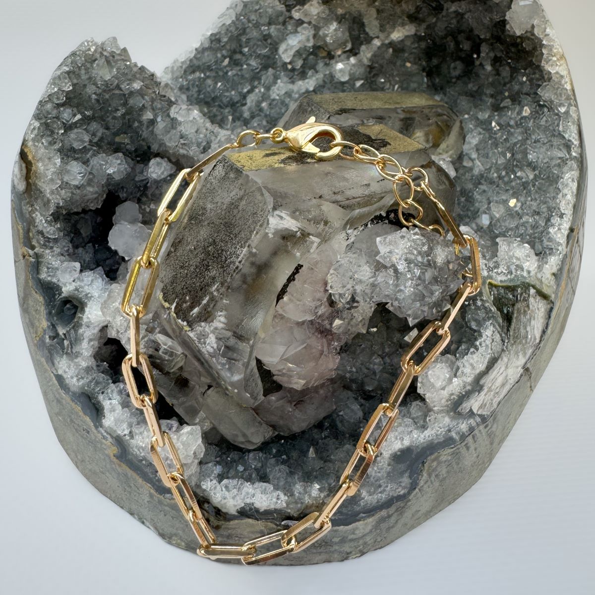 Link Chain - Bracelet - Gold Plated