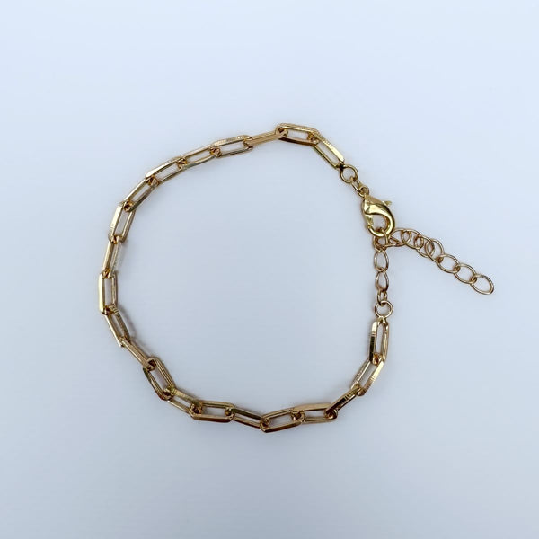 Link Chain - Bracelet - Gold Plated