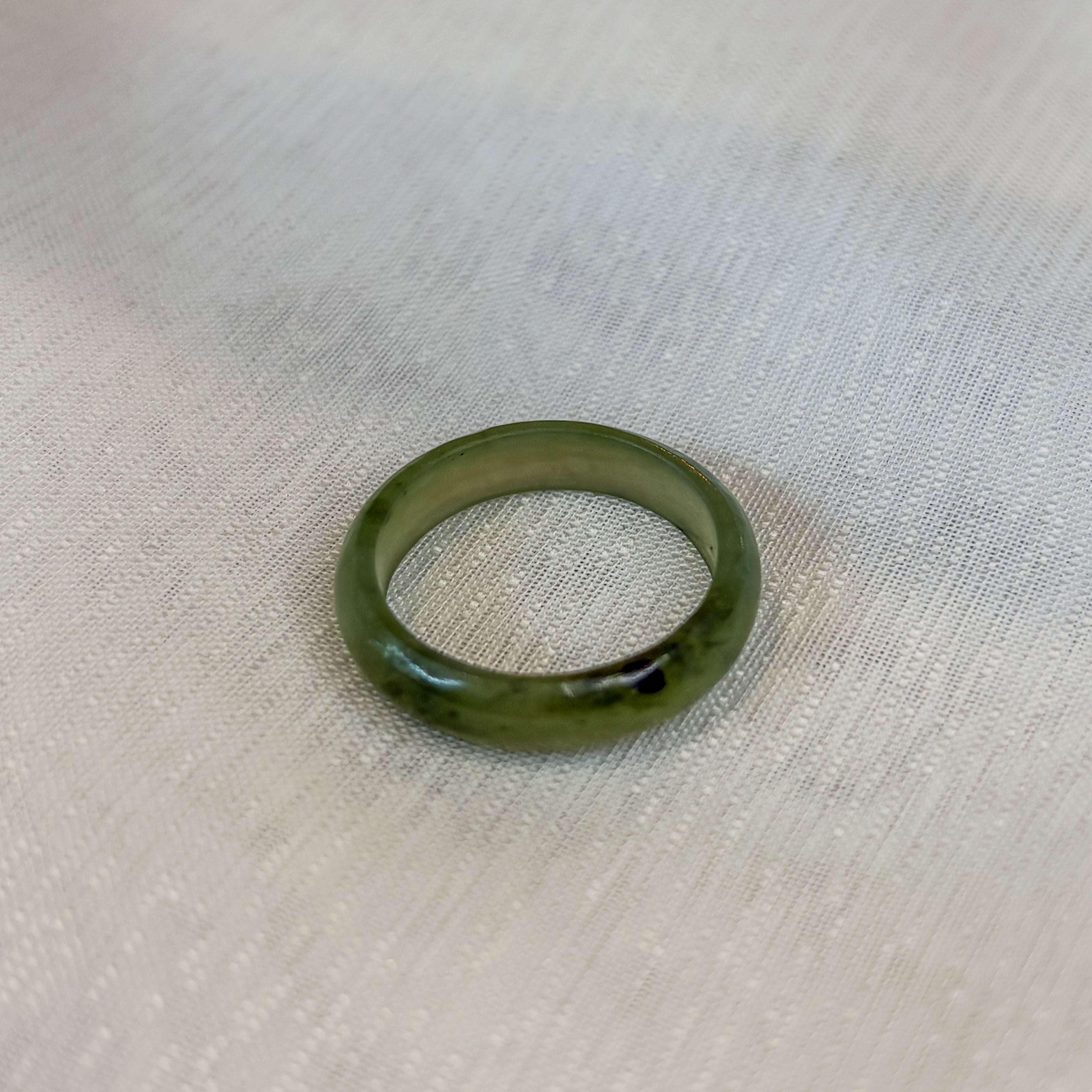 Solid Jade Ring