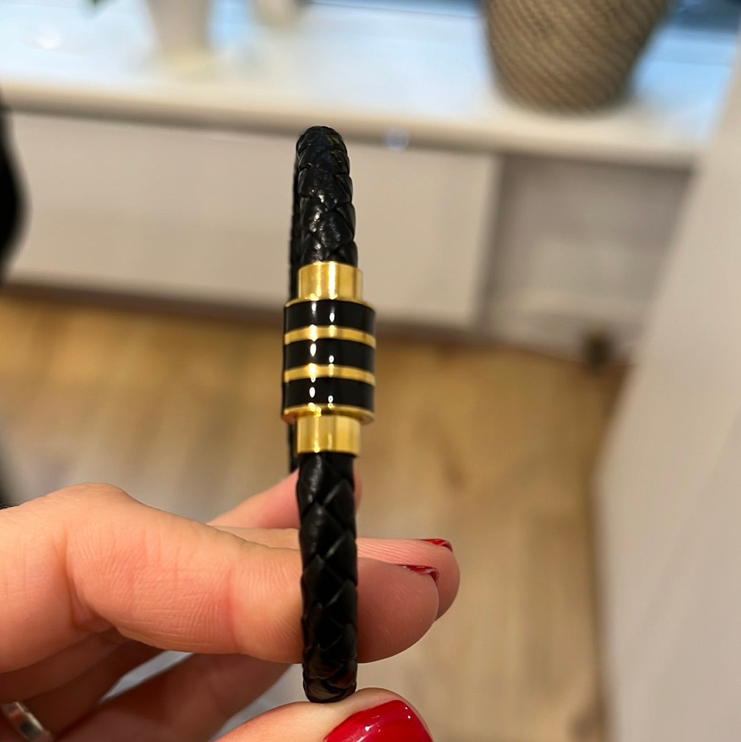 Male Rope Bracelet Leather