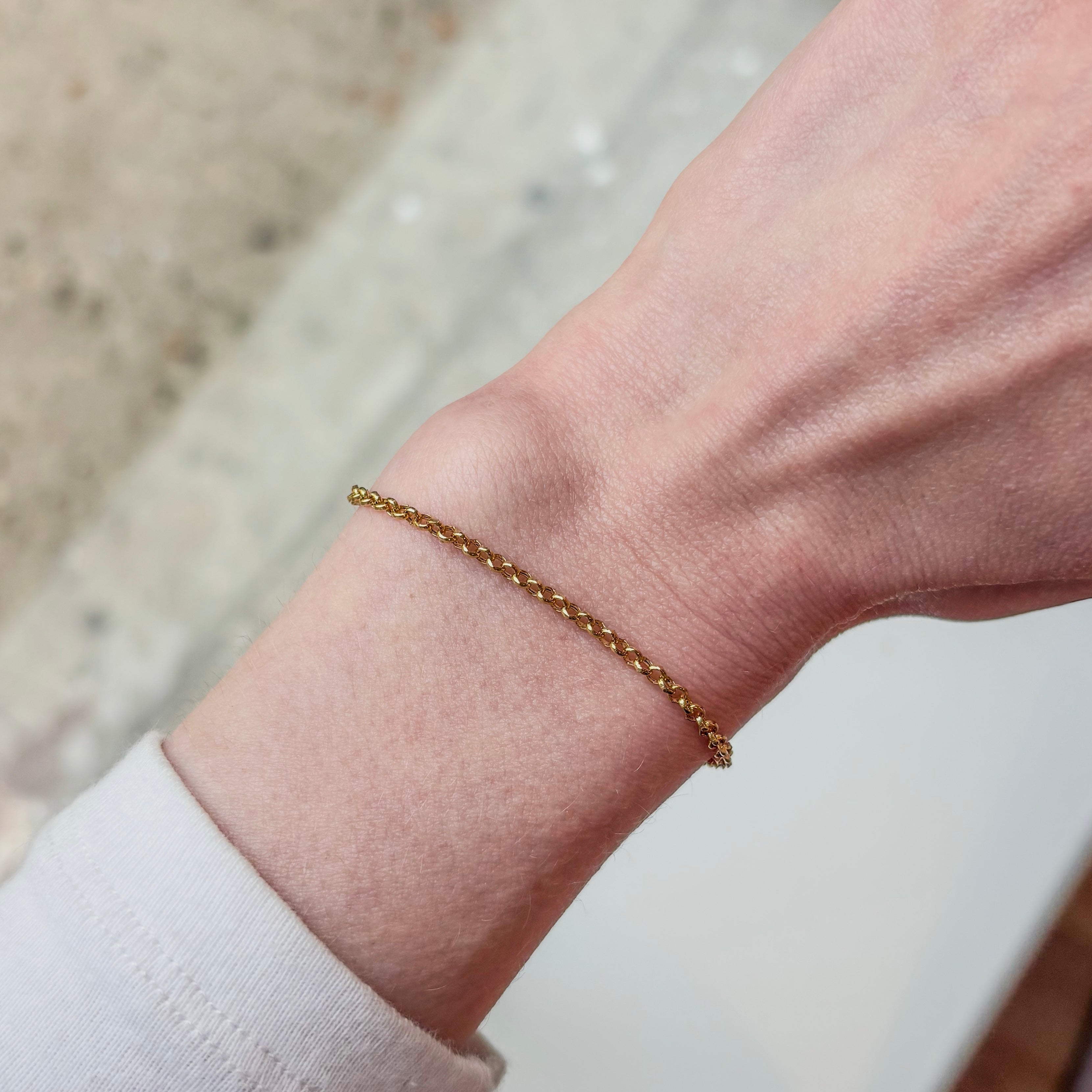 Bracelet Elo Chain - 14k Solid Gold