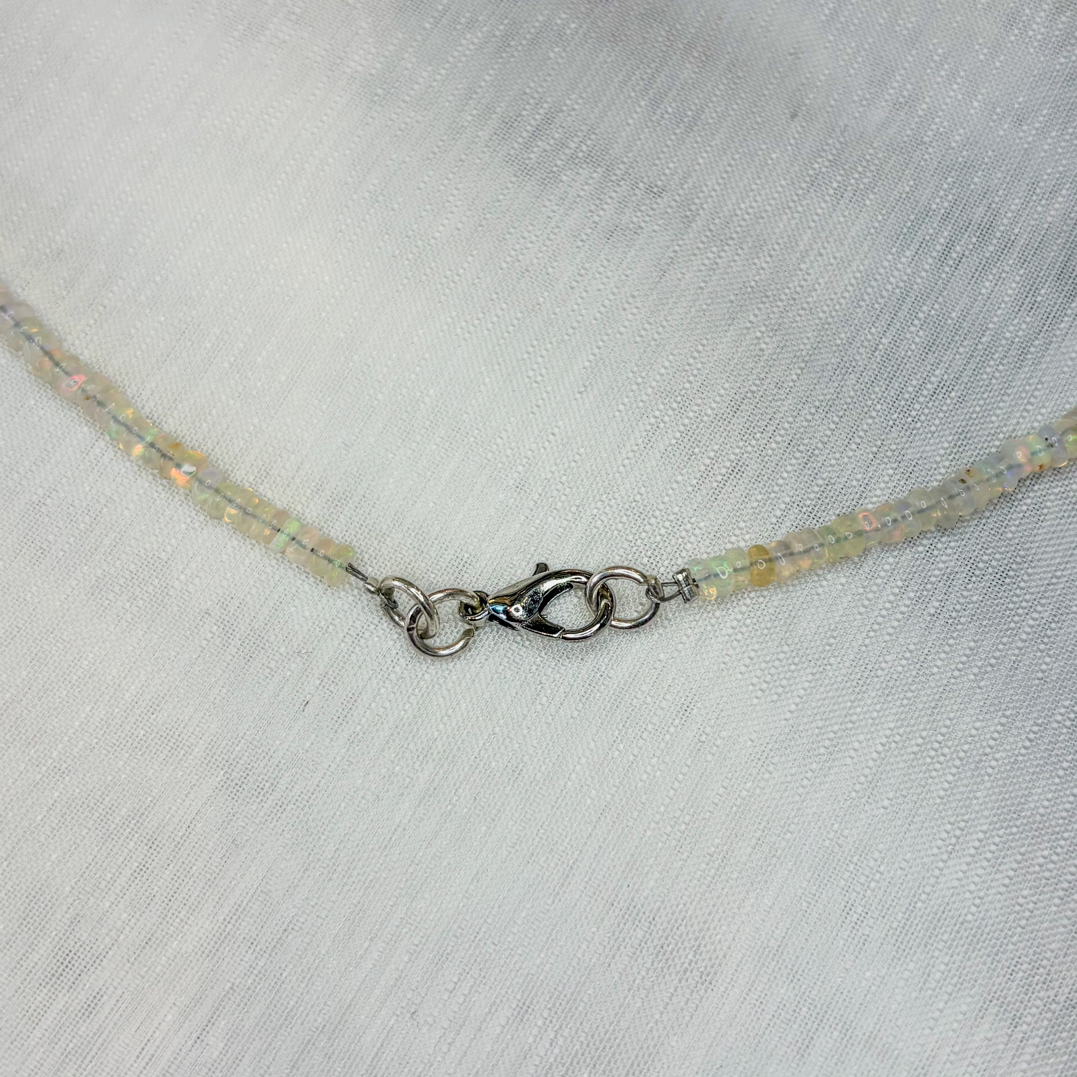 Opal Beaded Necklace