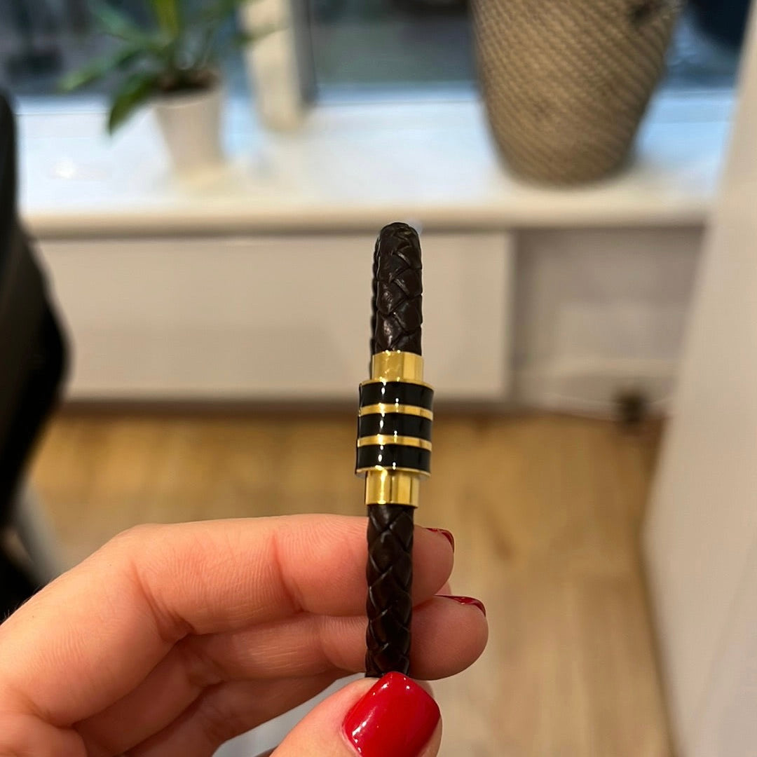 Male Rope Bracelet Leather