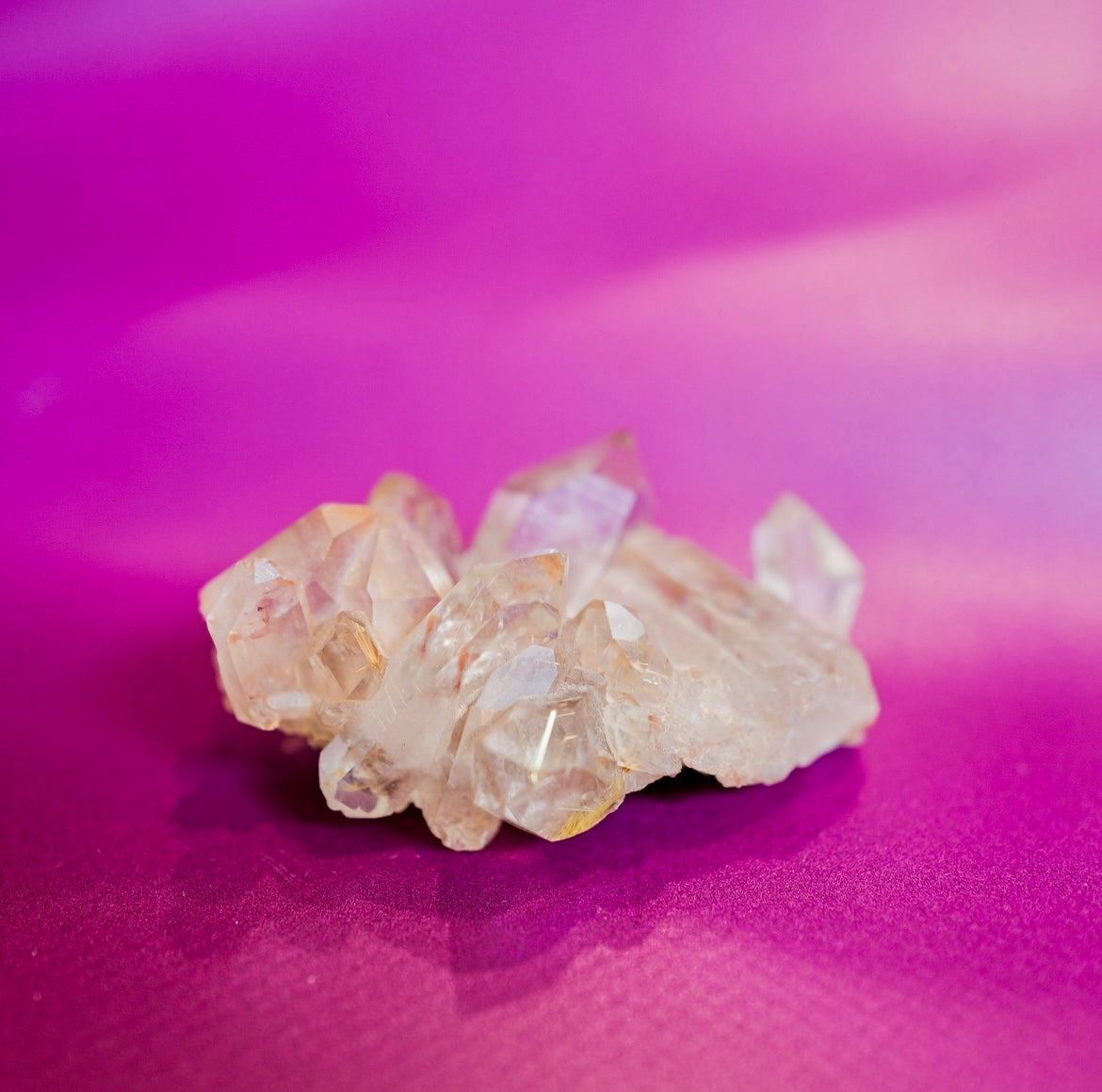 Smoky Quartz & Rutilated Quartz - Crystal