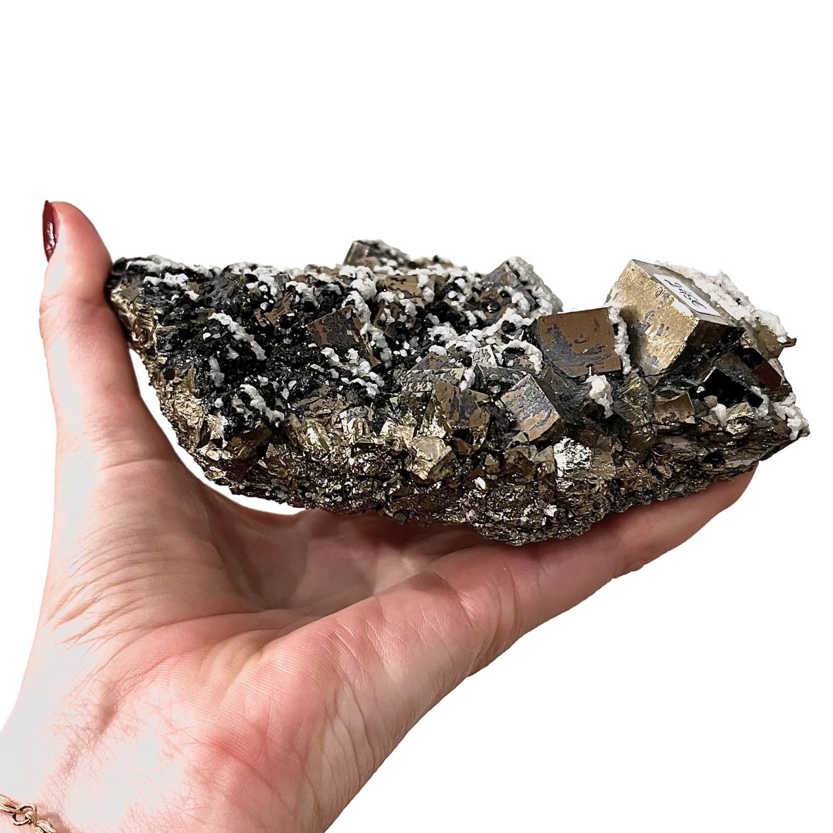 Pyrite Galena - Golden Balance - Crystal