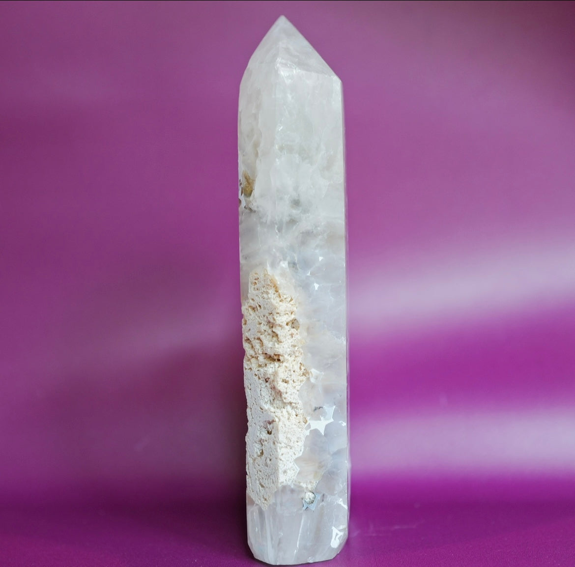 Large Tinted Druzy Agate - Crystal