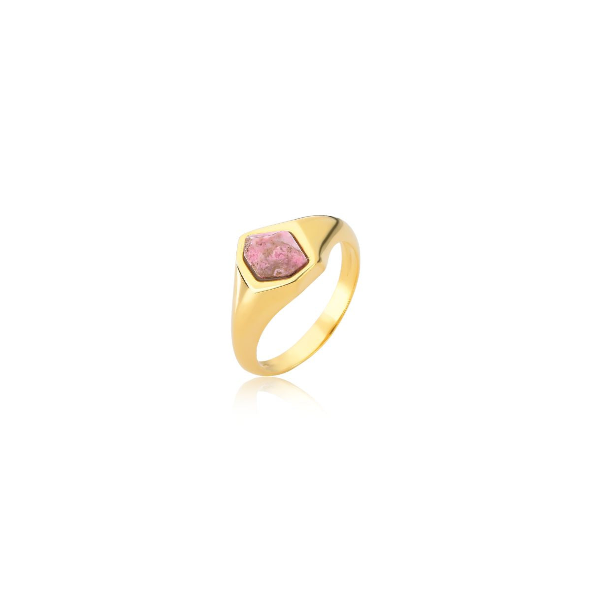 Rhodochrosite Ring