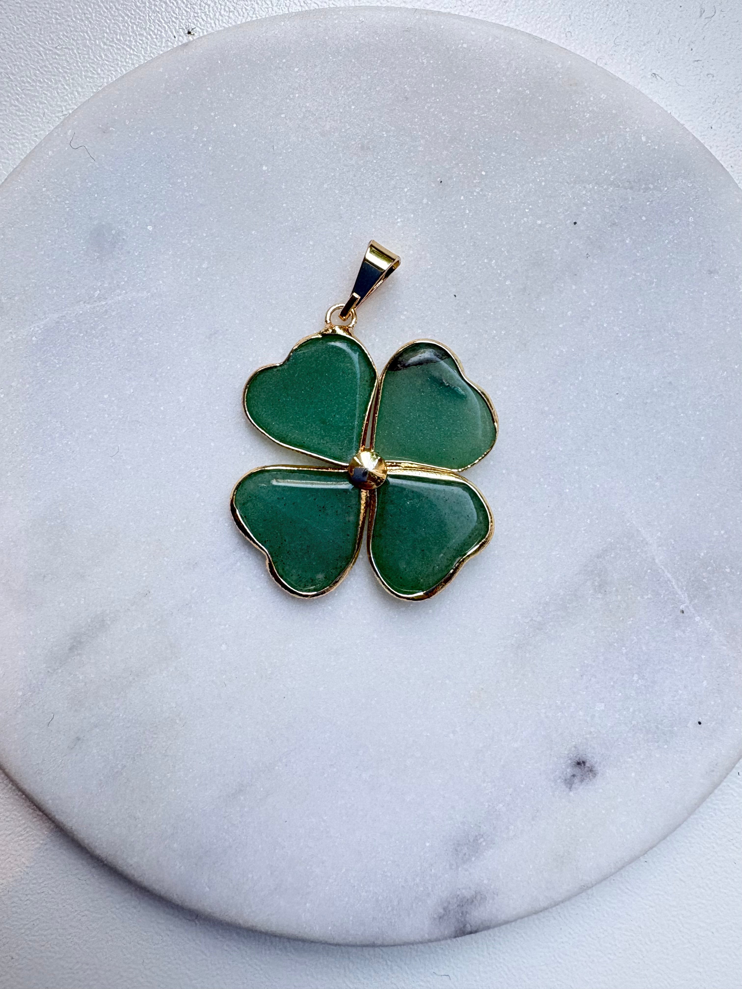 Lucky Leaf - Pendants - Various Stones