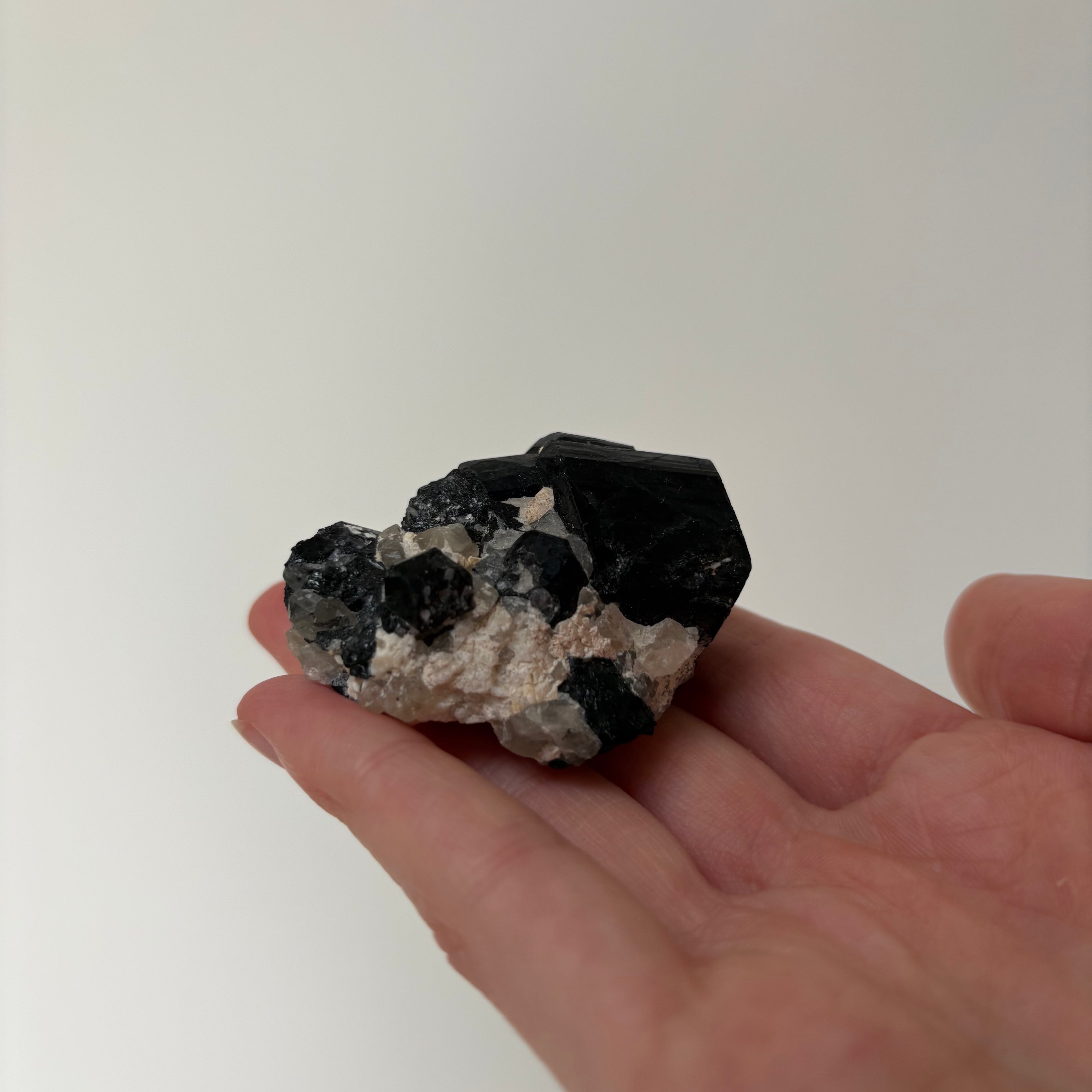 Zwarte Toermalijn Specimen - Kristal