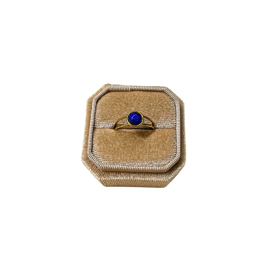 Lapis Lazuli - Ring - Solid 18k Gold