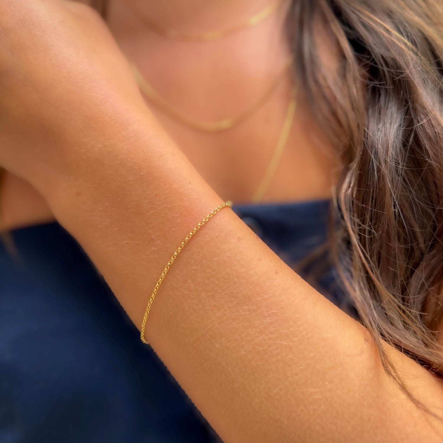 Cable Chain - Bracelet - Gold Plated