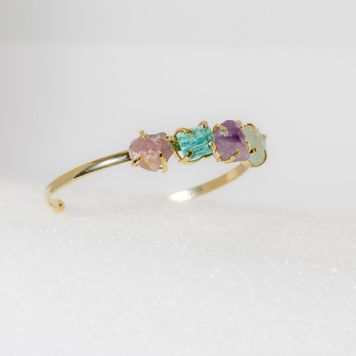 Mixed stones - Lollipop Bracelet - Gold Plated