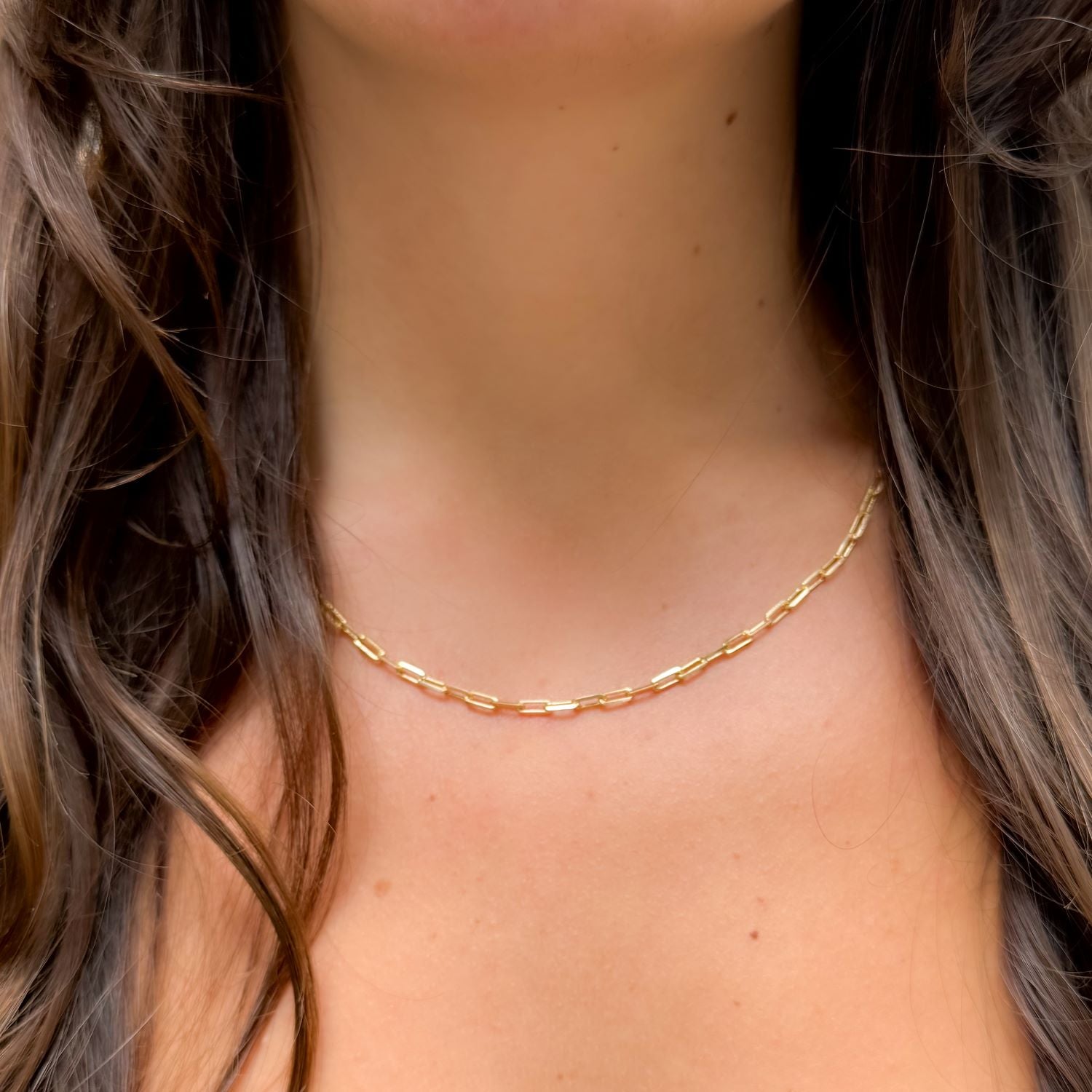 Link Chain - Necklace - Gold Plated