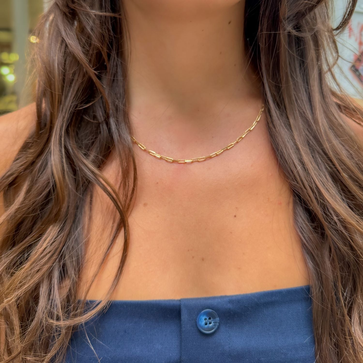 Link Chain - Necklace - Gold Plated