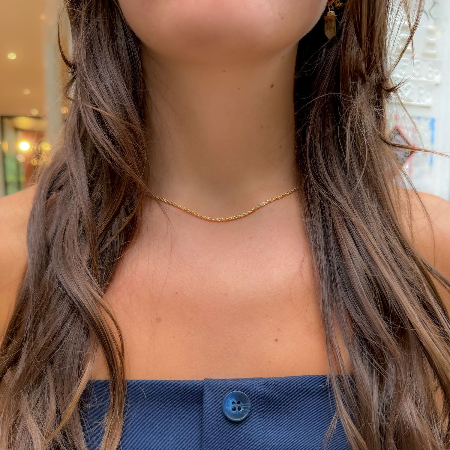 Rope Chain - Necklace - Gold Plated