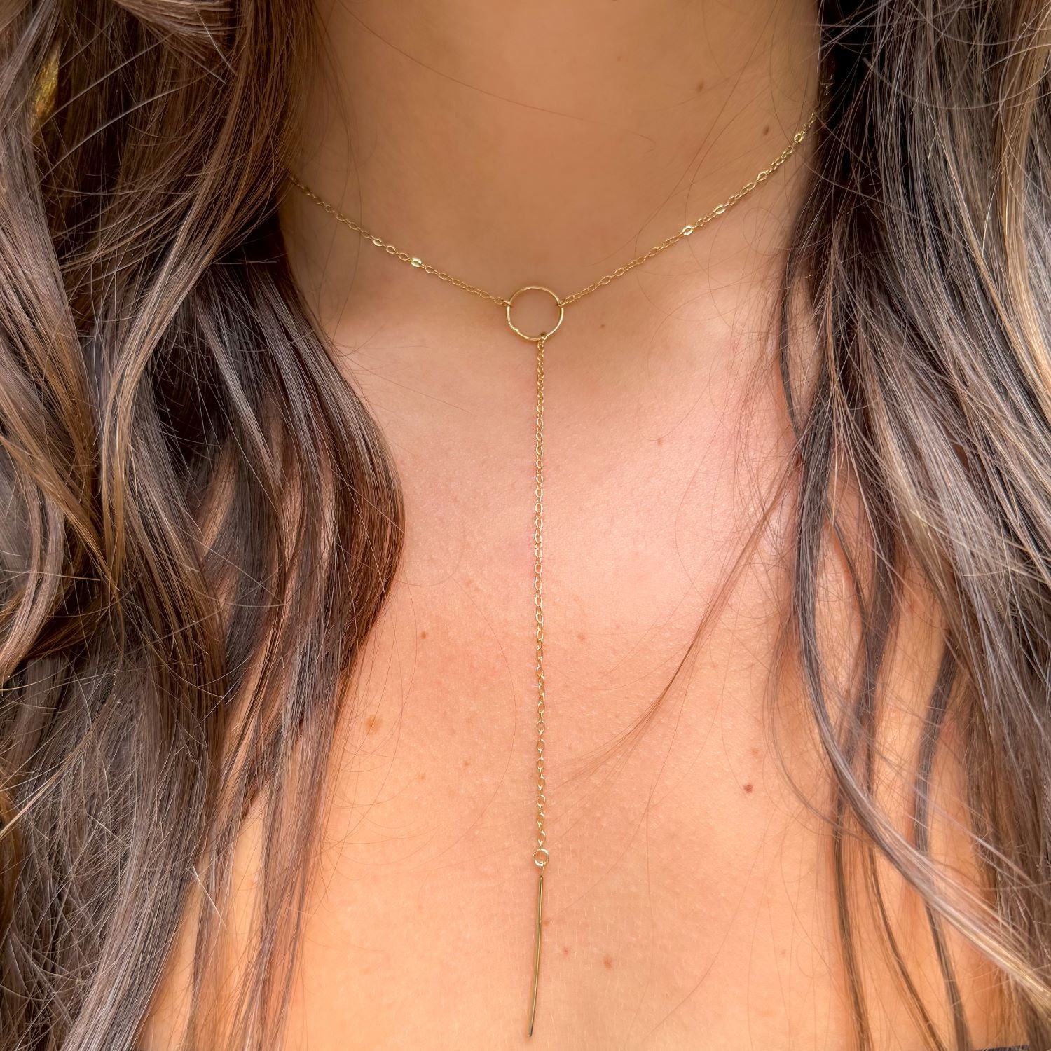 Pristine Solo Chain - Necklace - Gold Plated