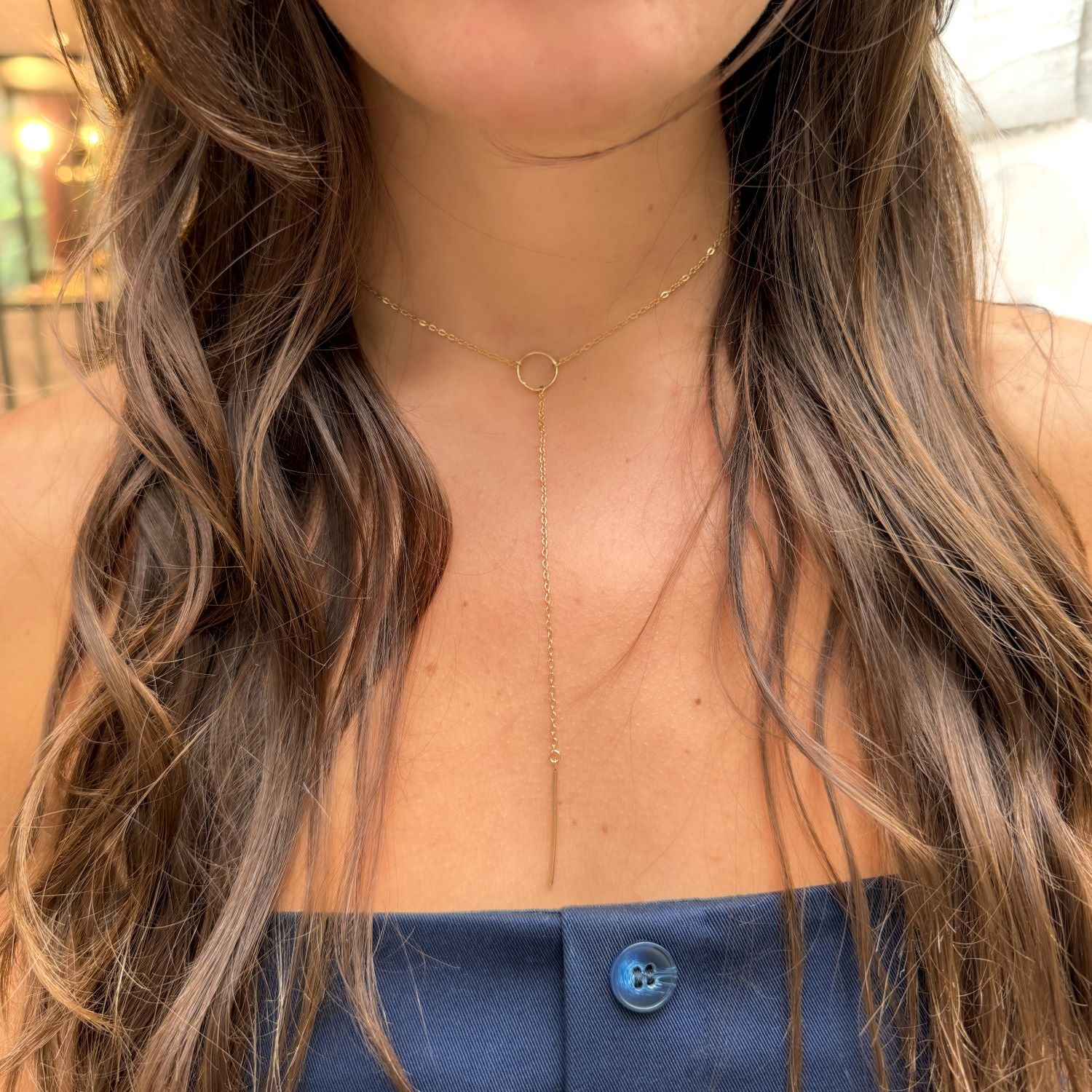Pristine Solo Chain - Necklace - Gold Plated