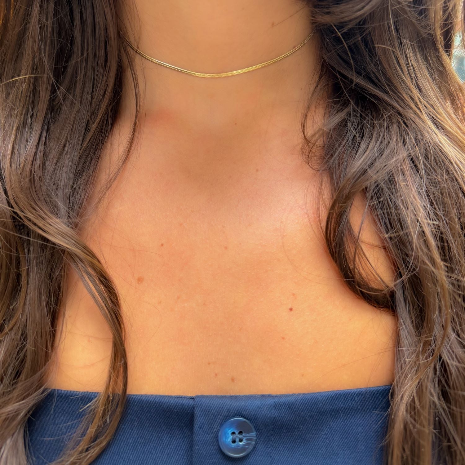 Snake Chain - Necklace - Gold Plated