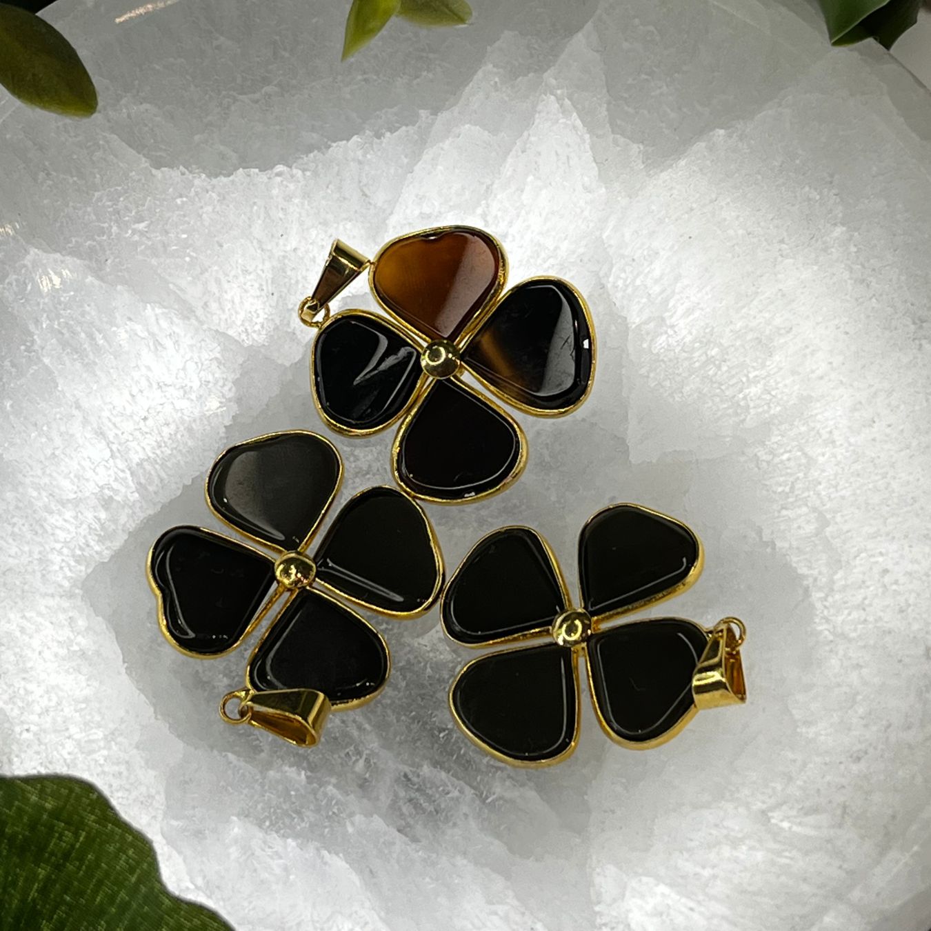 Lucky Leaf - Pendants - Gold Plated