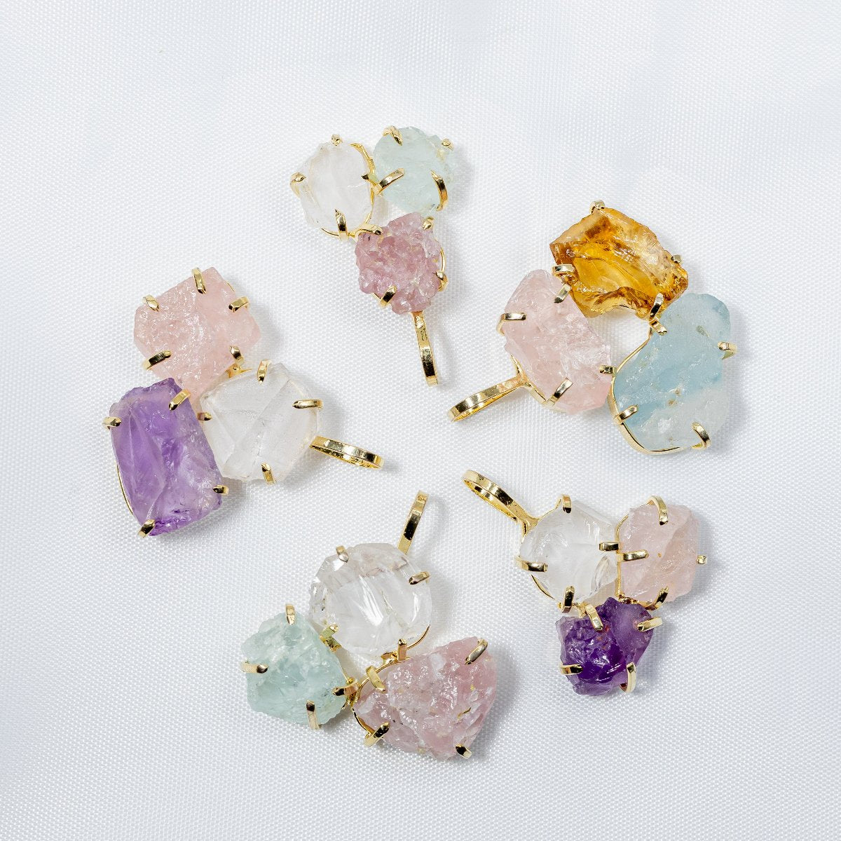 Golden Triangle - Lollipop Pendant - Plated