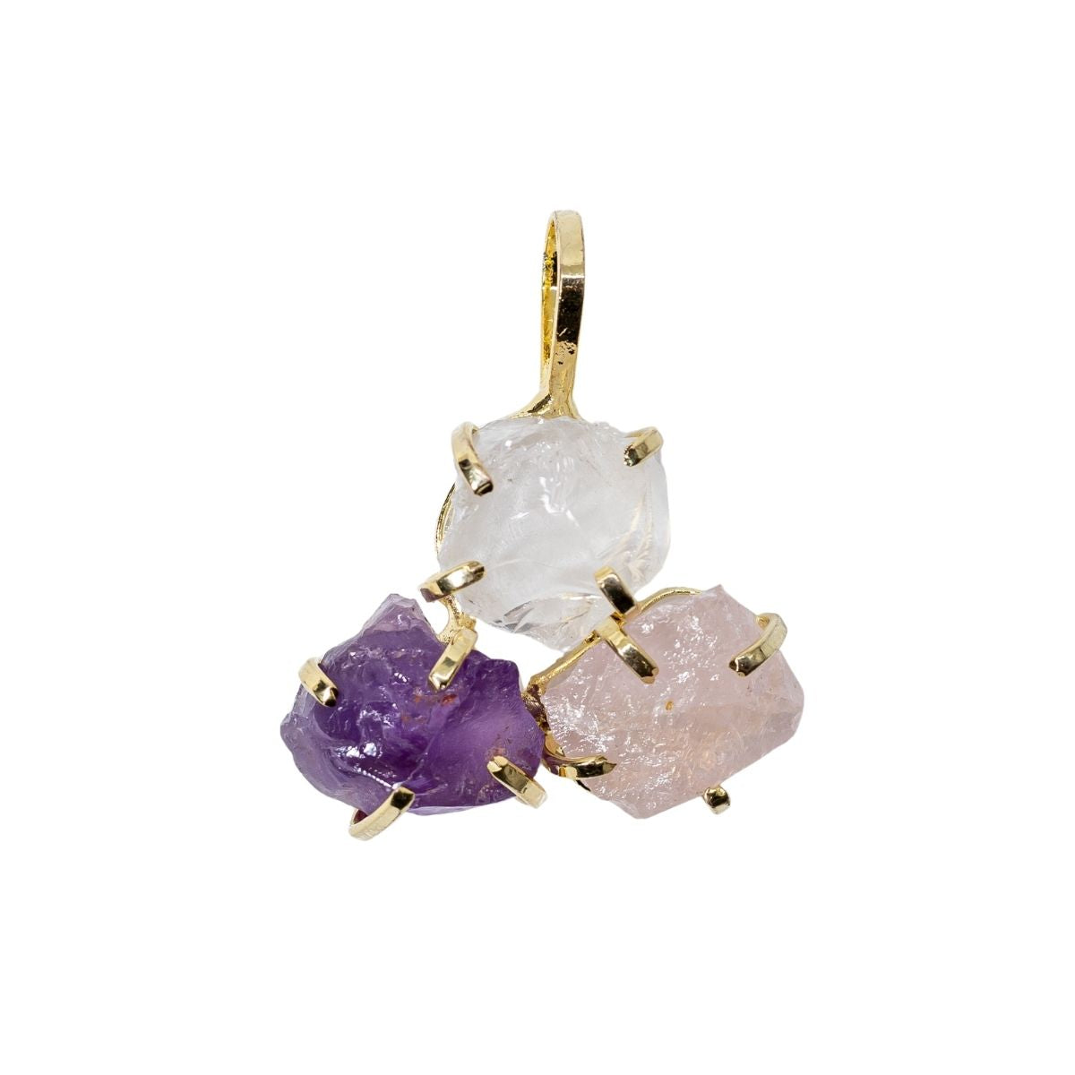 Golden Triangle - Lollipop Pendant - Plated