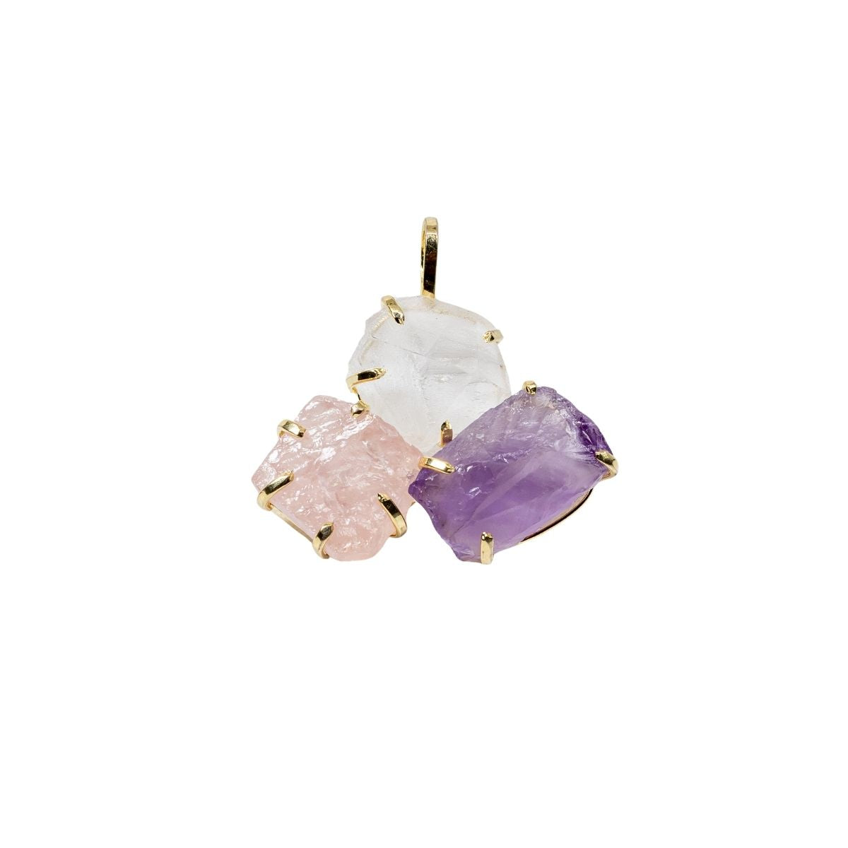 Golden Triangle - Lollipop Pendant - Plated