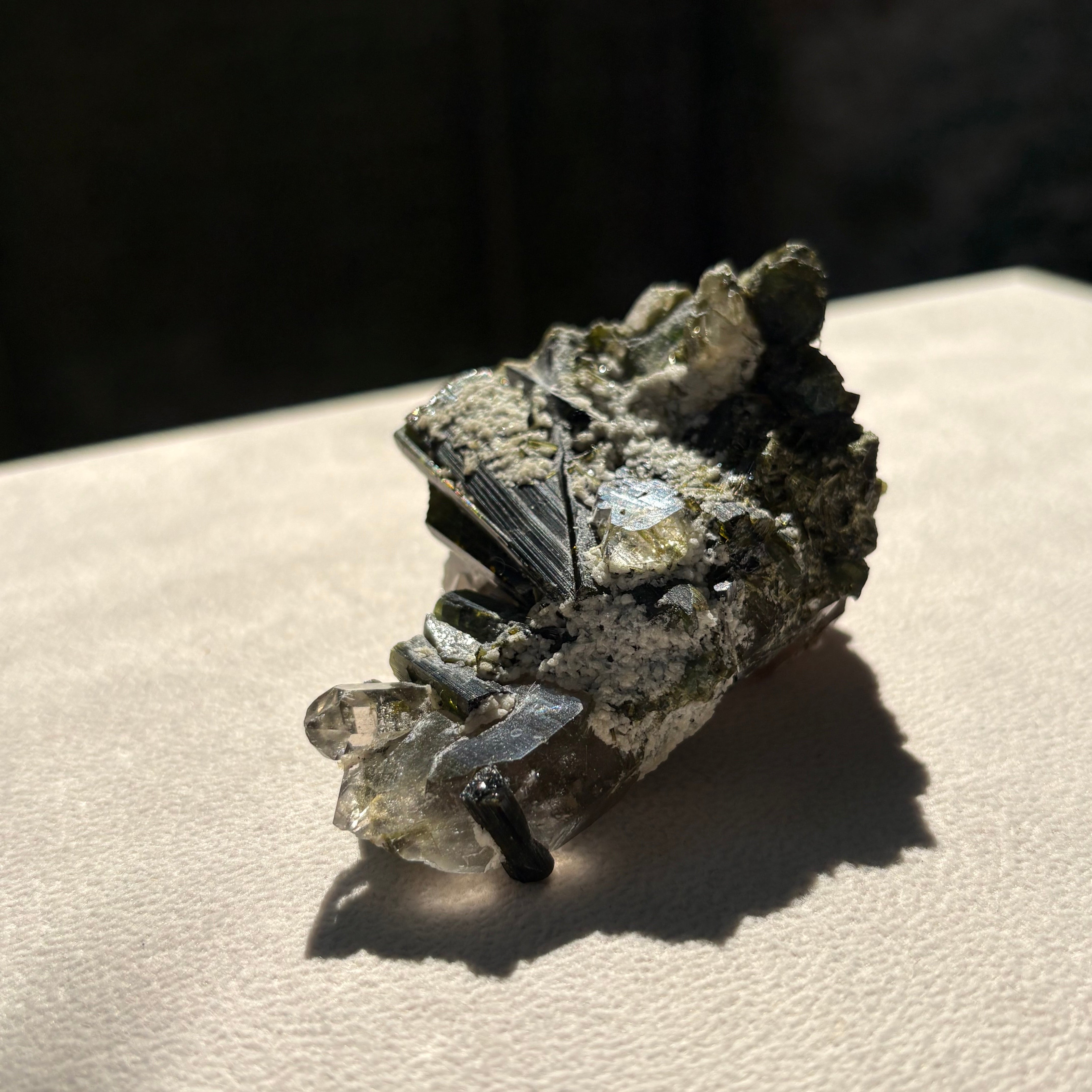 Green Tourmaline Specimen