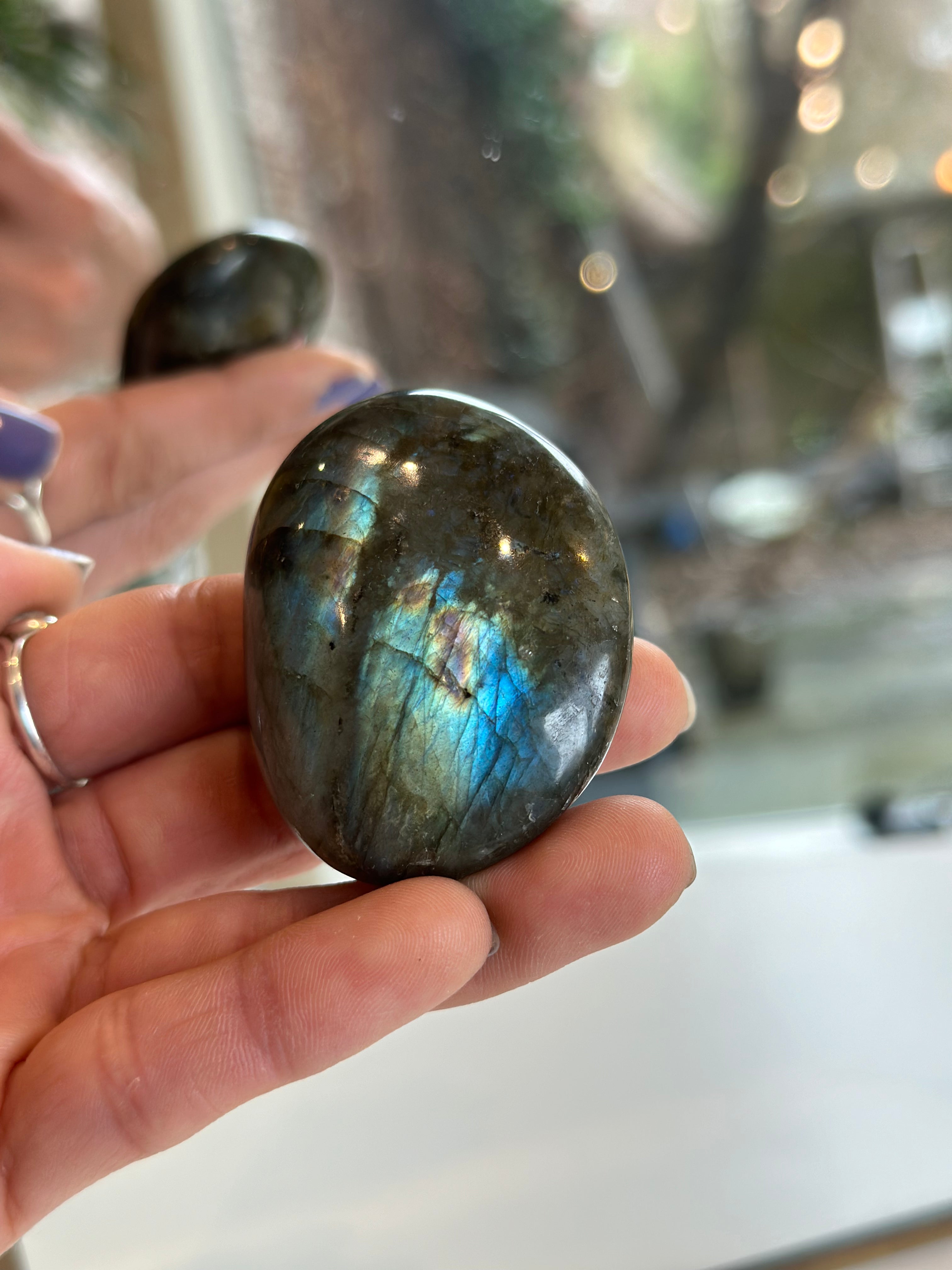 Labradorite Tumbled Stone - Crystal