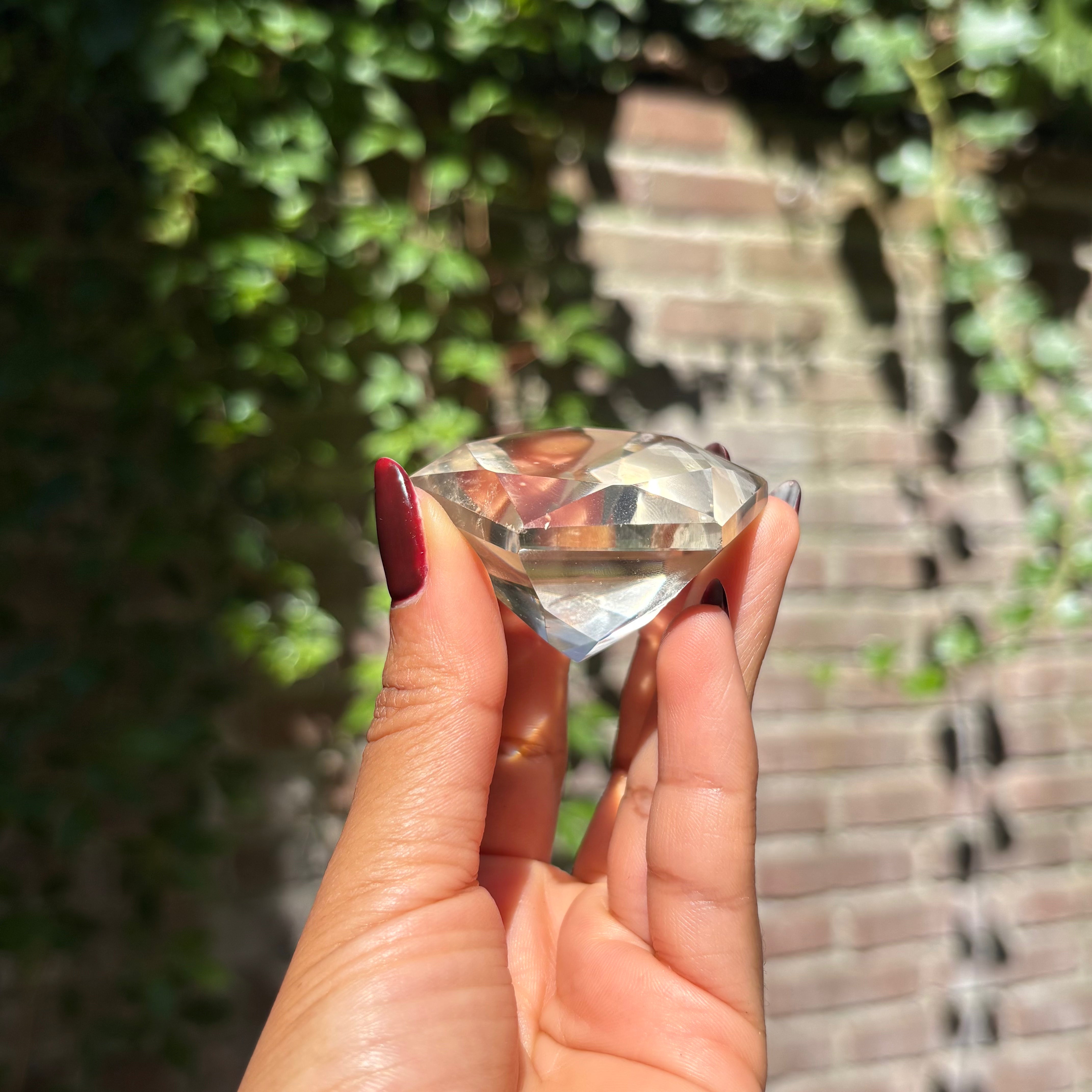 Round Brilliant Cut Citrine - Crystal