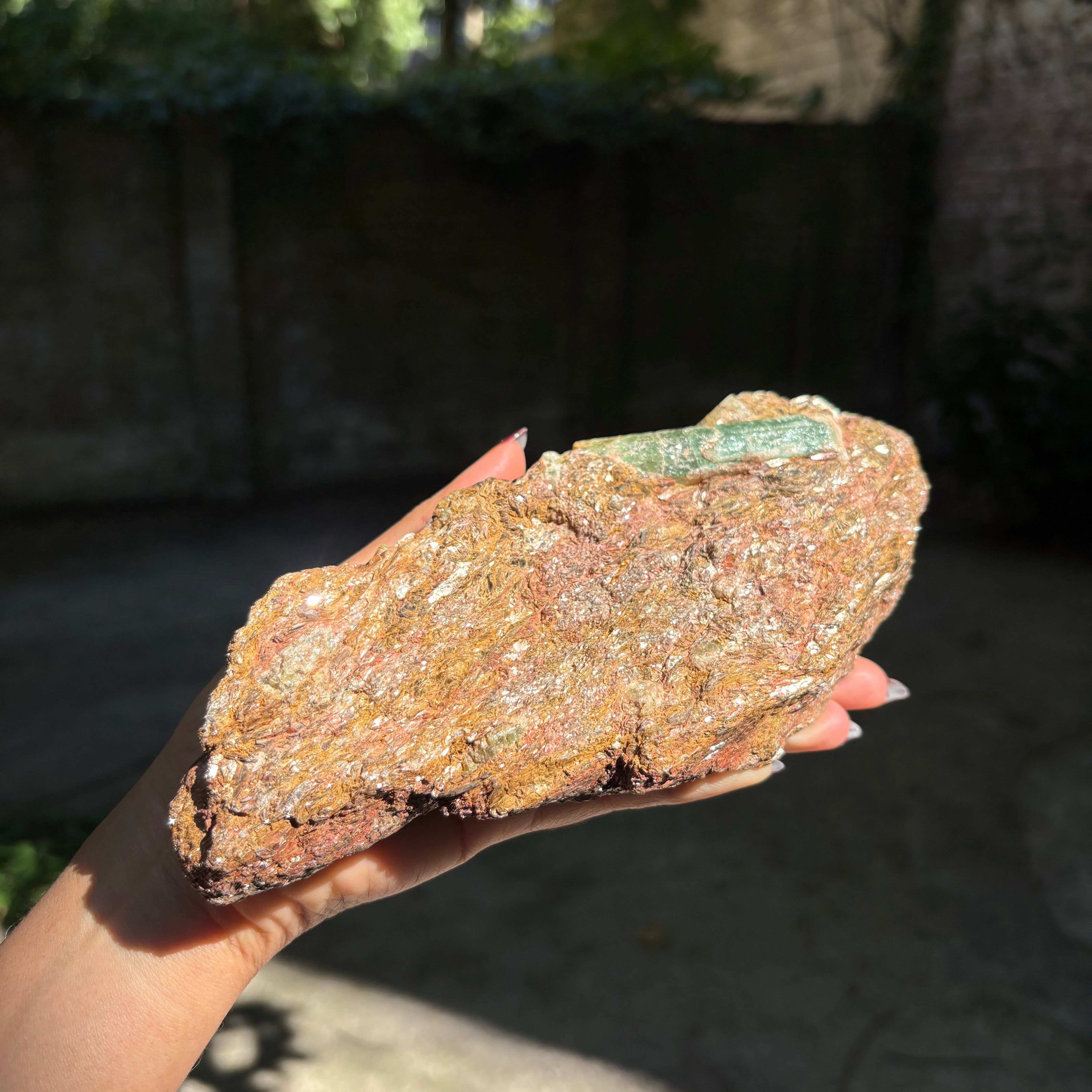 Dual-Crystal Aquamarine on Sparkling Matrix – Premium Collector’s Specimen