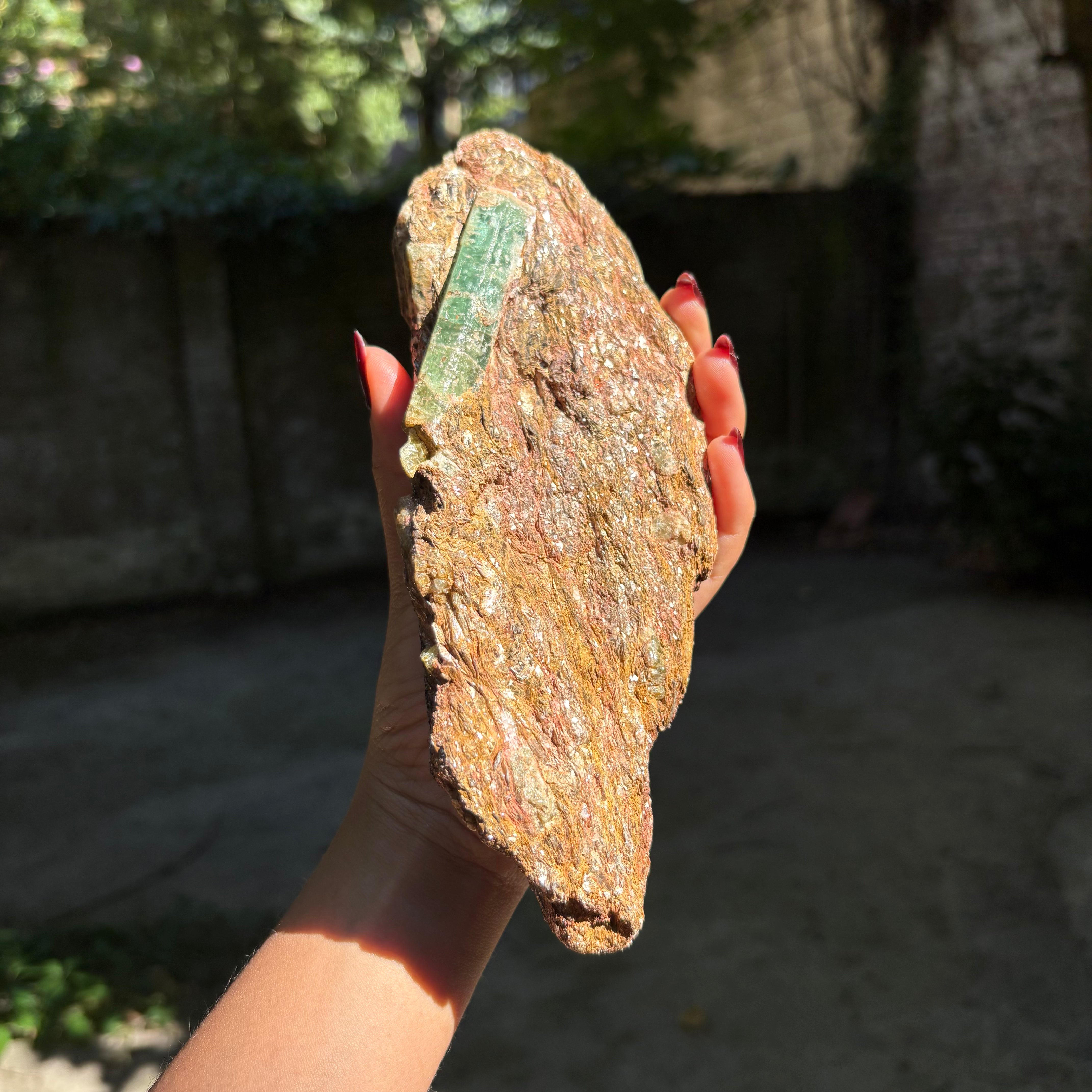 Dual-Crystal Aquamarine on Sparkling Matrix – Premium Collector’s Specimen