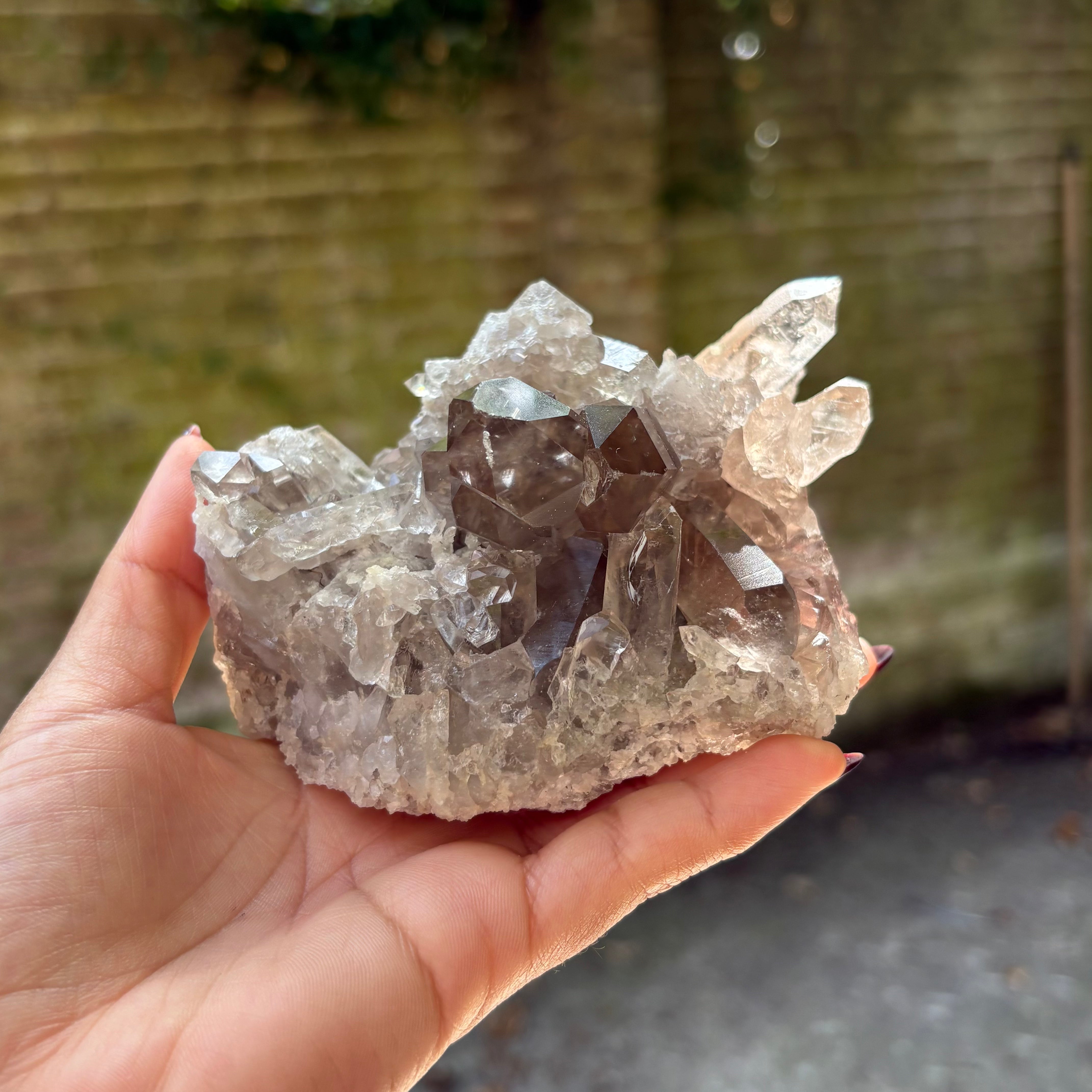 Smoky Quartz Cluster - Crystal