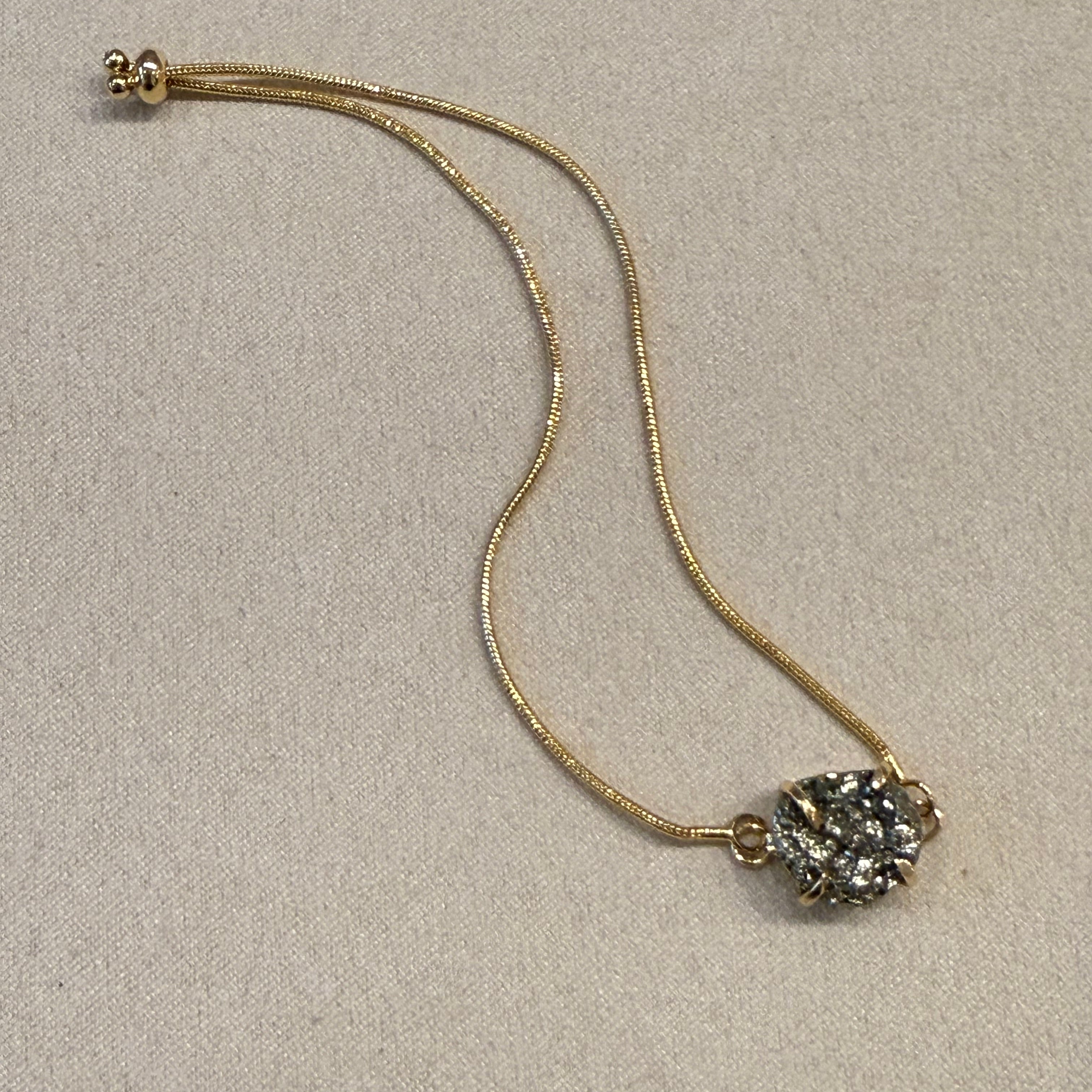 Pyrite Adjustable Bracelet
