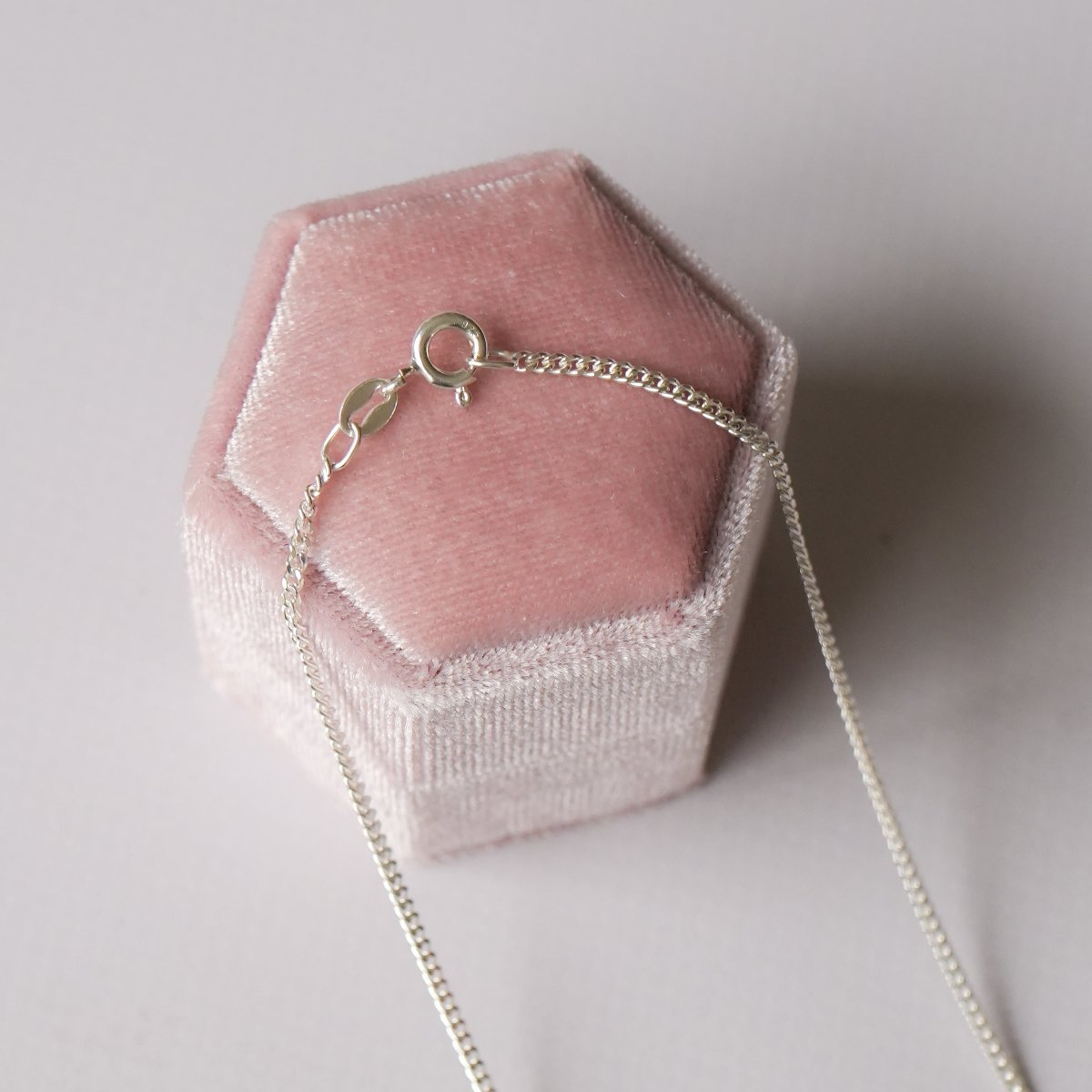 Curb Chain - Necklace - Sterling Silver