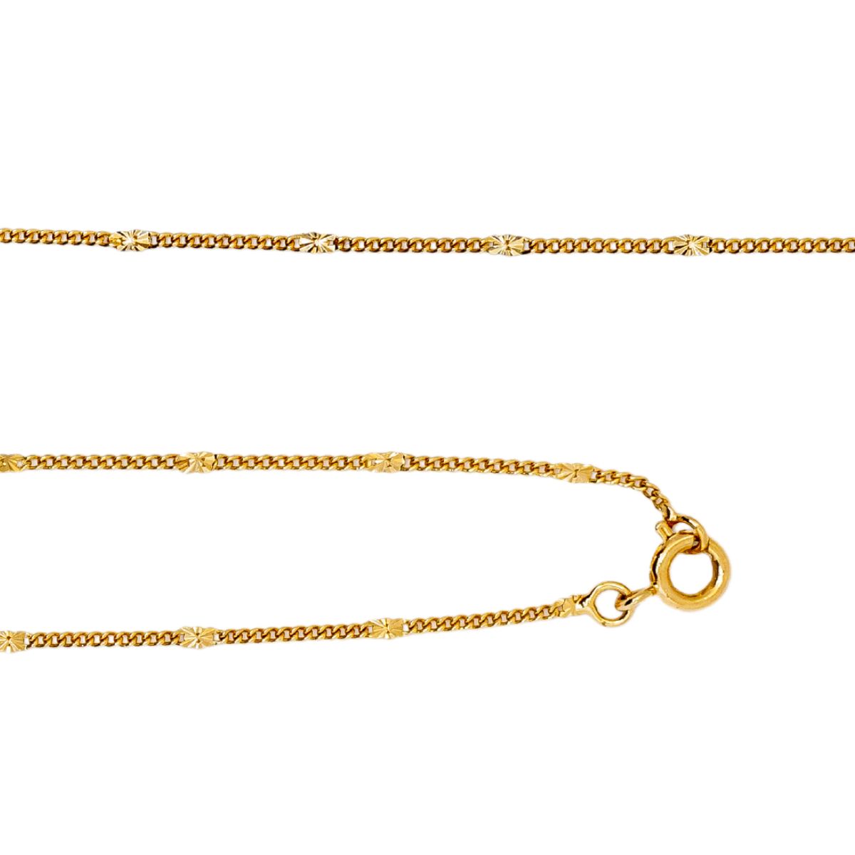 Shimmer Chain - Necklace - Gold Plated
