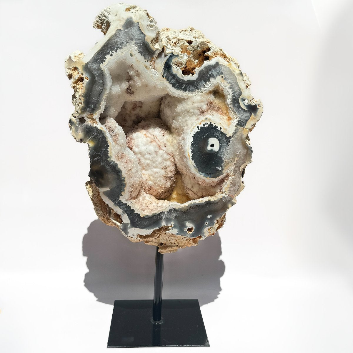 White Agate - Crystals