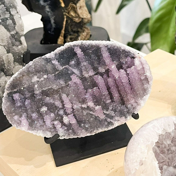 Rare Amethyst Crystal with stand