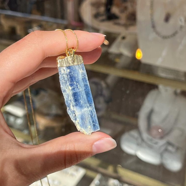 Blue Kyanite Pendant