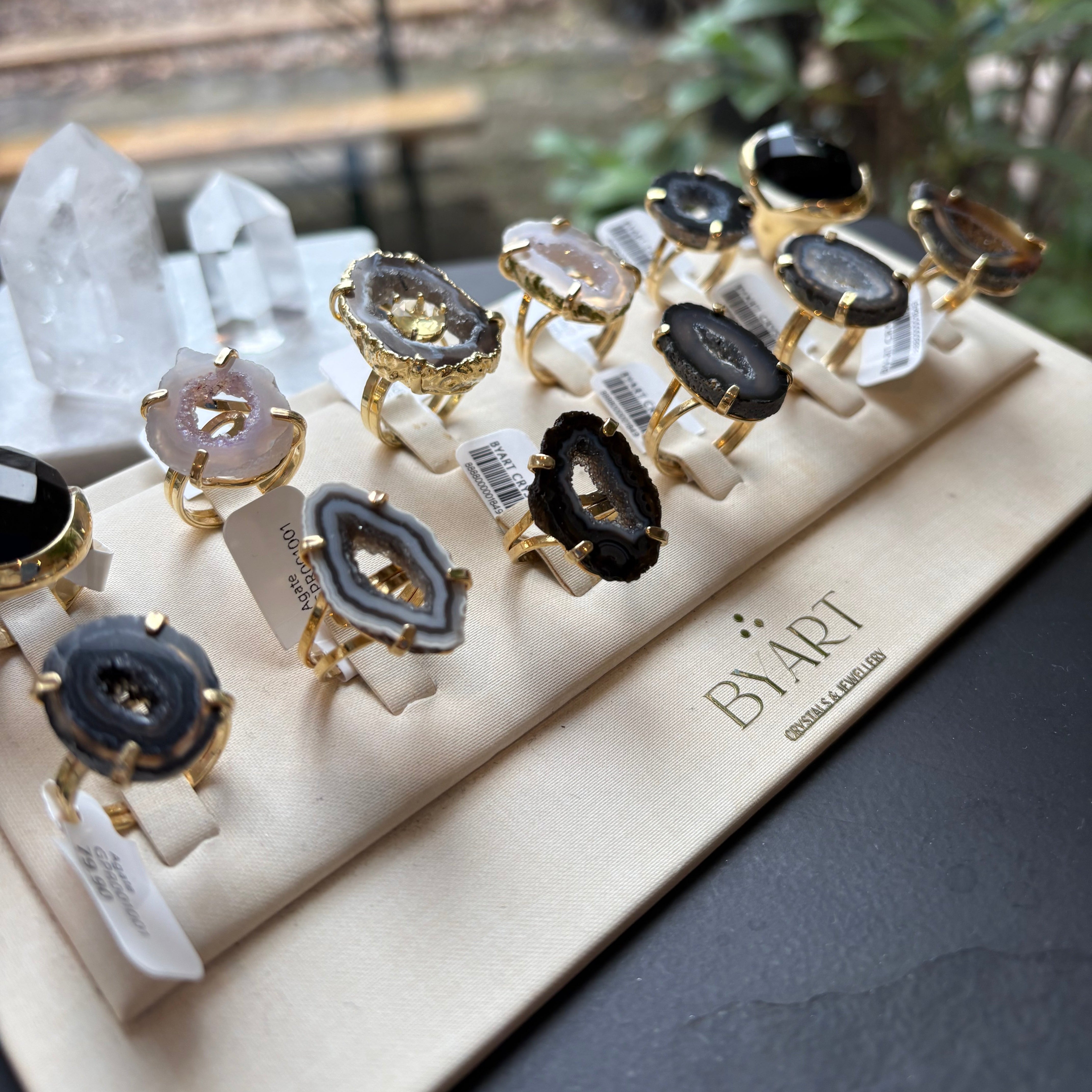 agate ring adjustable