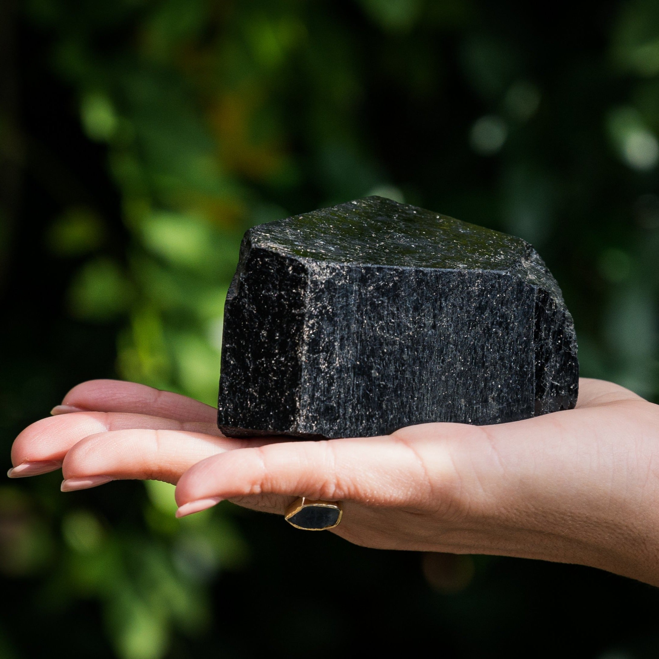 Black Tourmaline Crystal - Rough stones